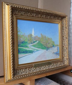 Aprile. Vista della Chiesa dell'Ascensione a Kolomenskoye