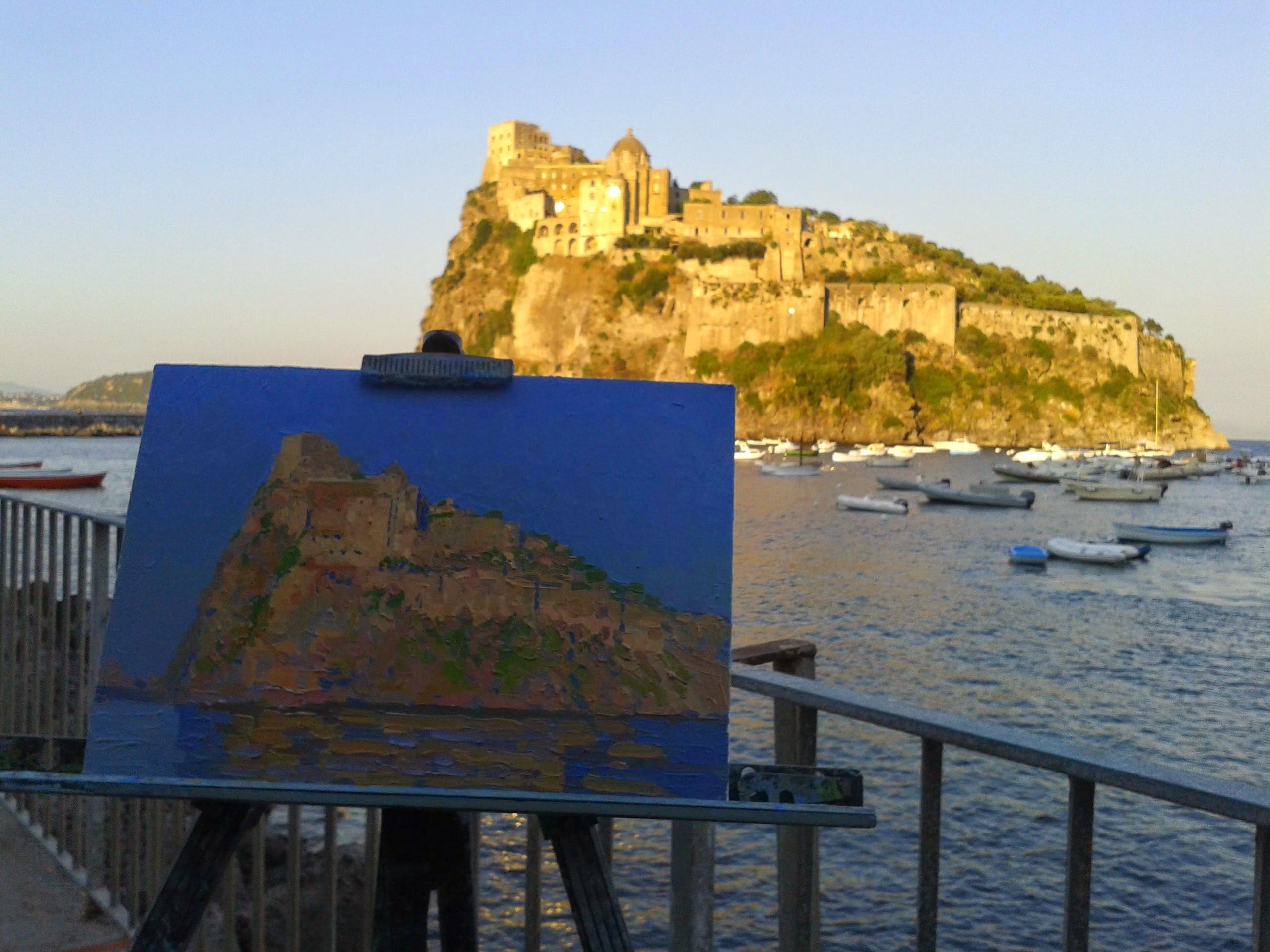 Aragonese Castle at sunset For Sale 12