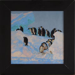 At Hunting, Original Oil Painting by Simon Kozhin