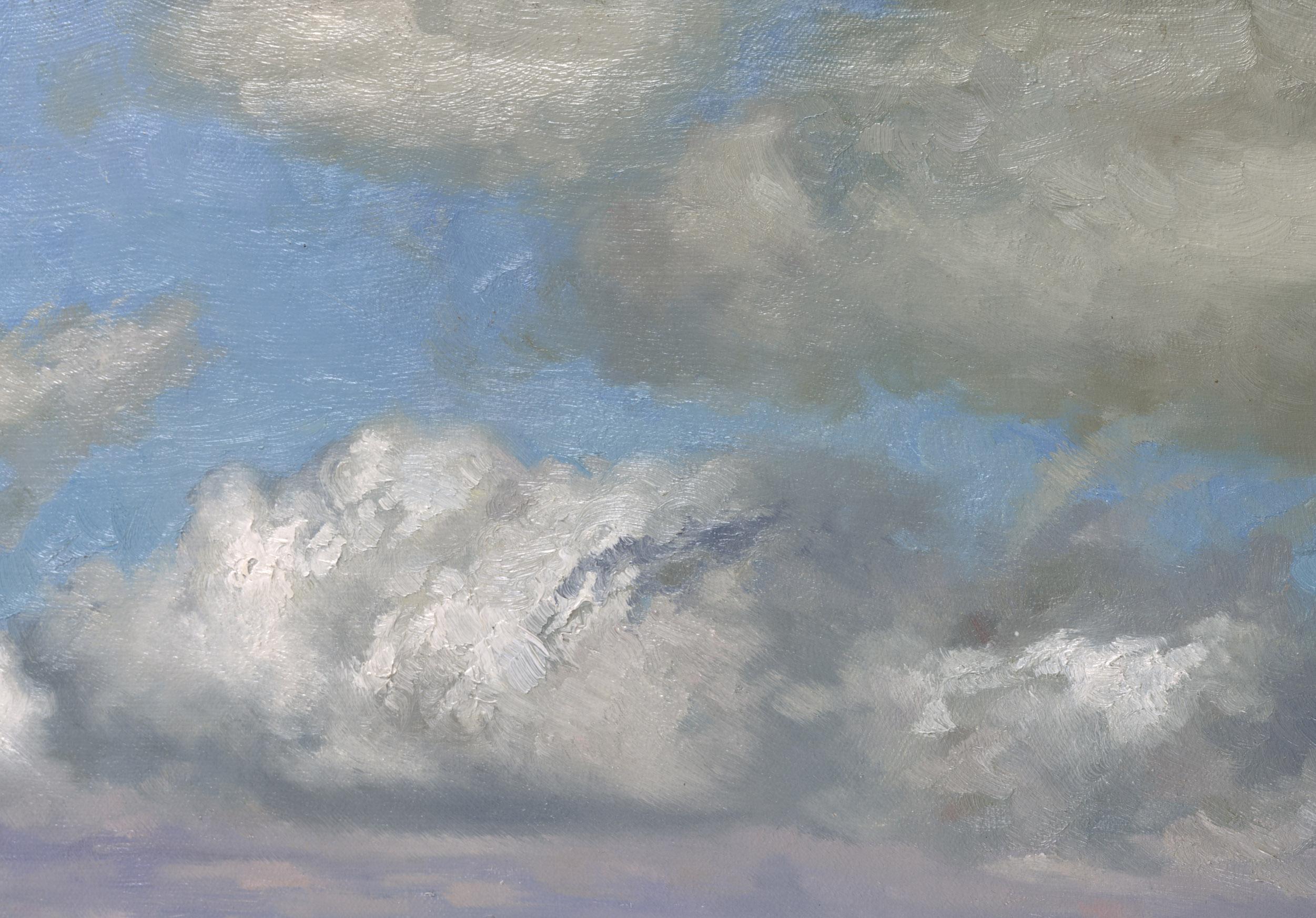 À midi - Impressionnisme Painting par Simon Kozhin
