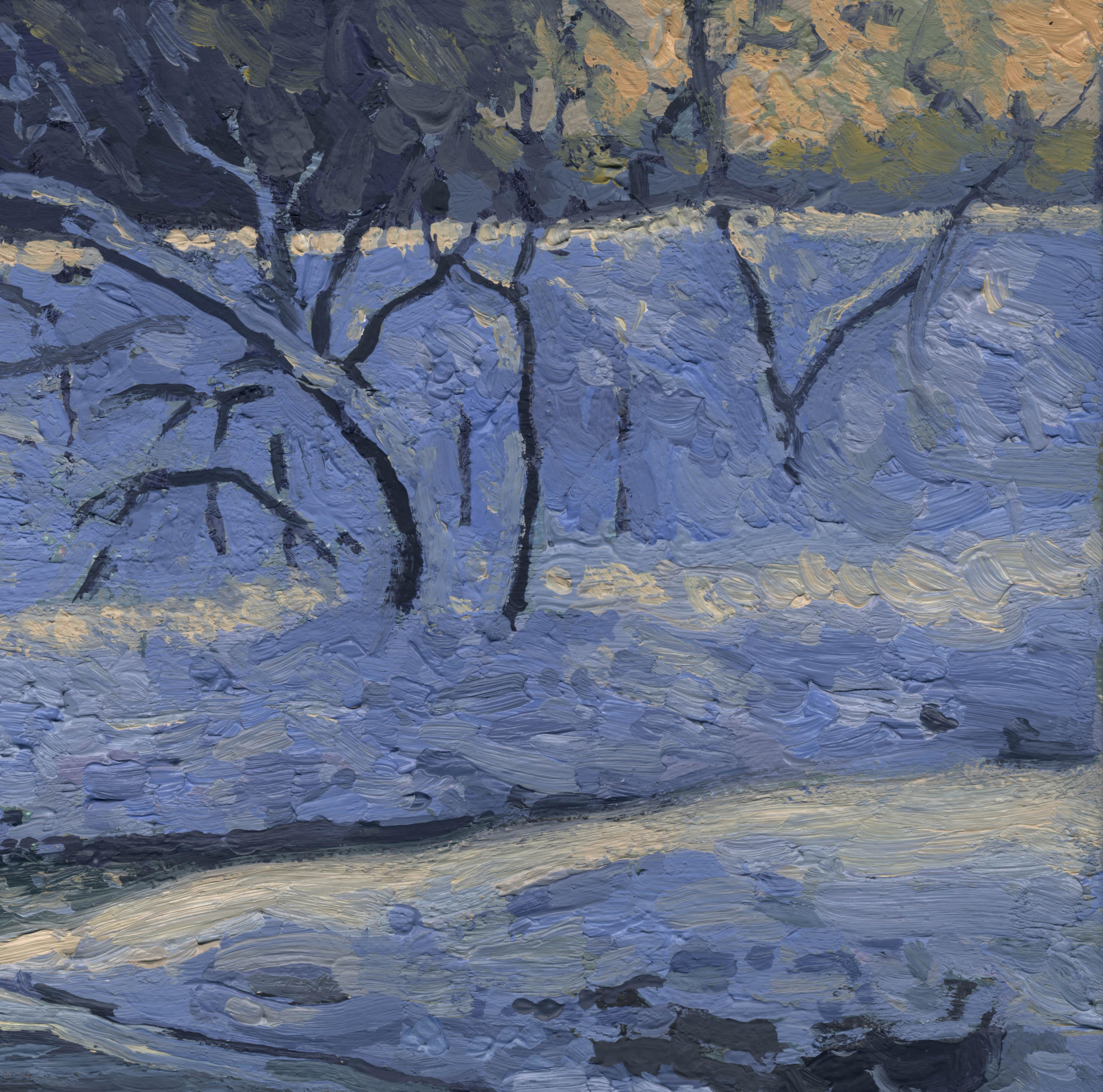 Zu den Ursprüngen (Impressionismus), Painting, von Simon Kozhin