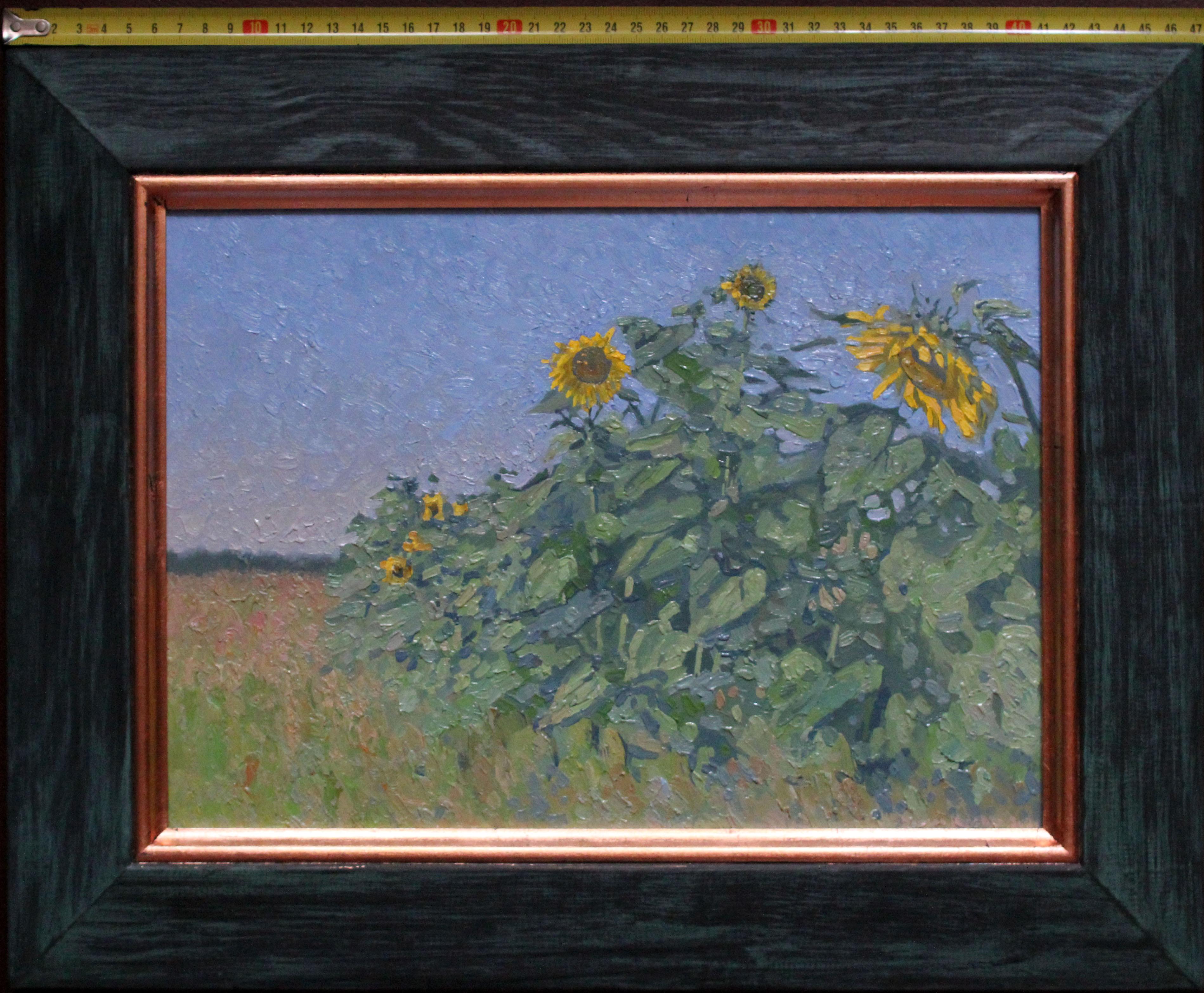Agosto. Regalos de verano. Girasoles en venta 9