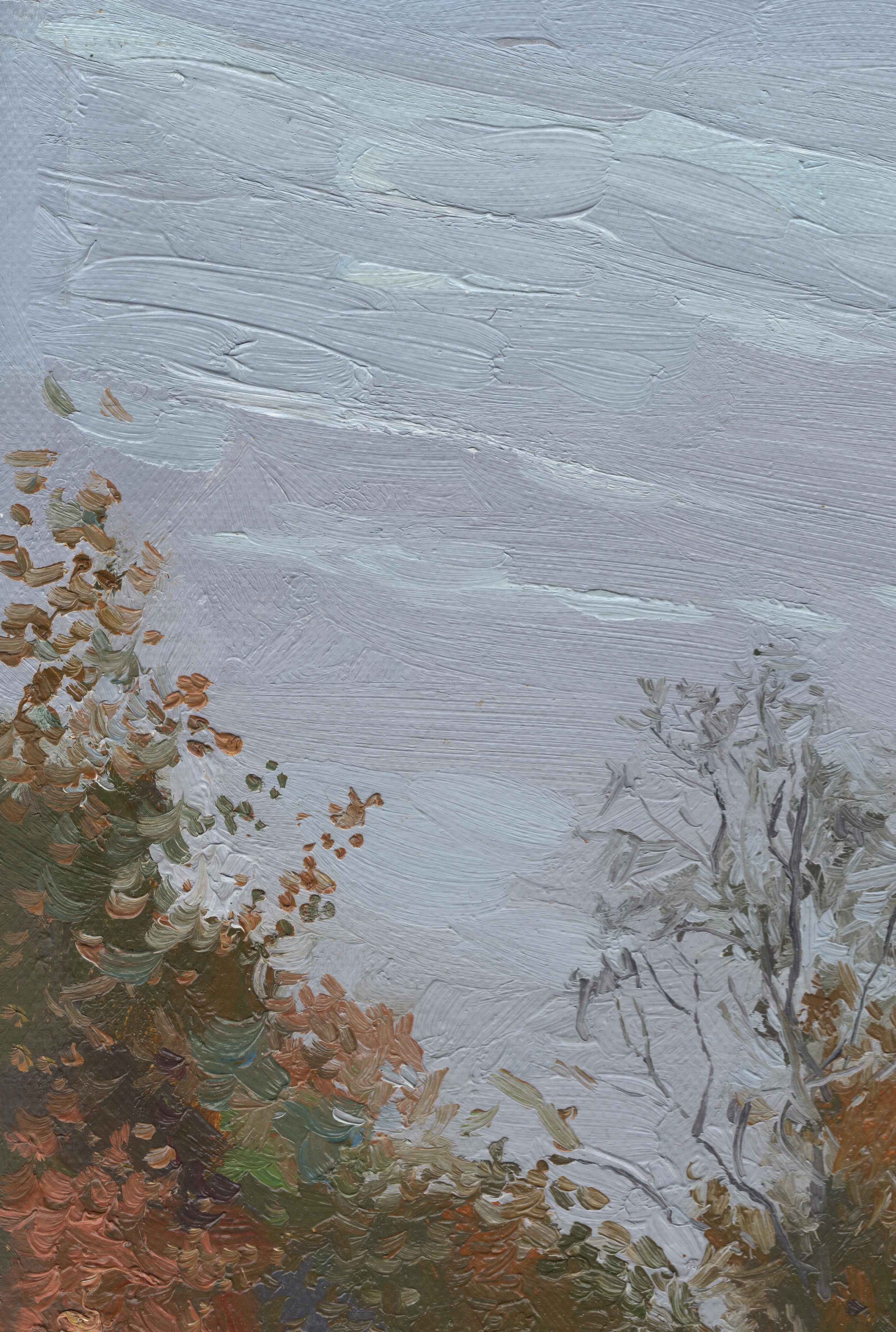 Giornata d'autunno. Opaliha - Painting di Simon Kozhin