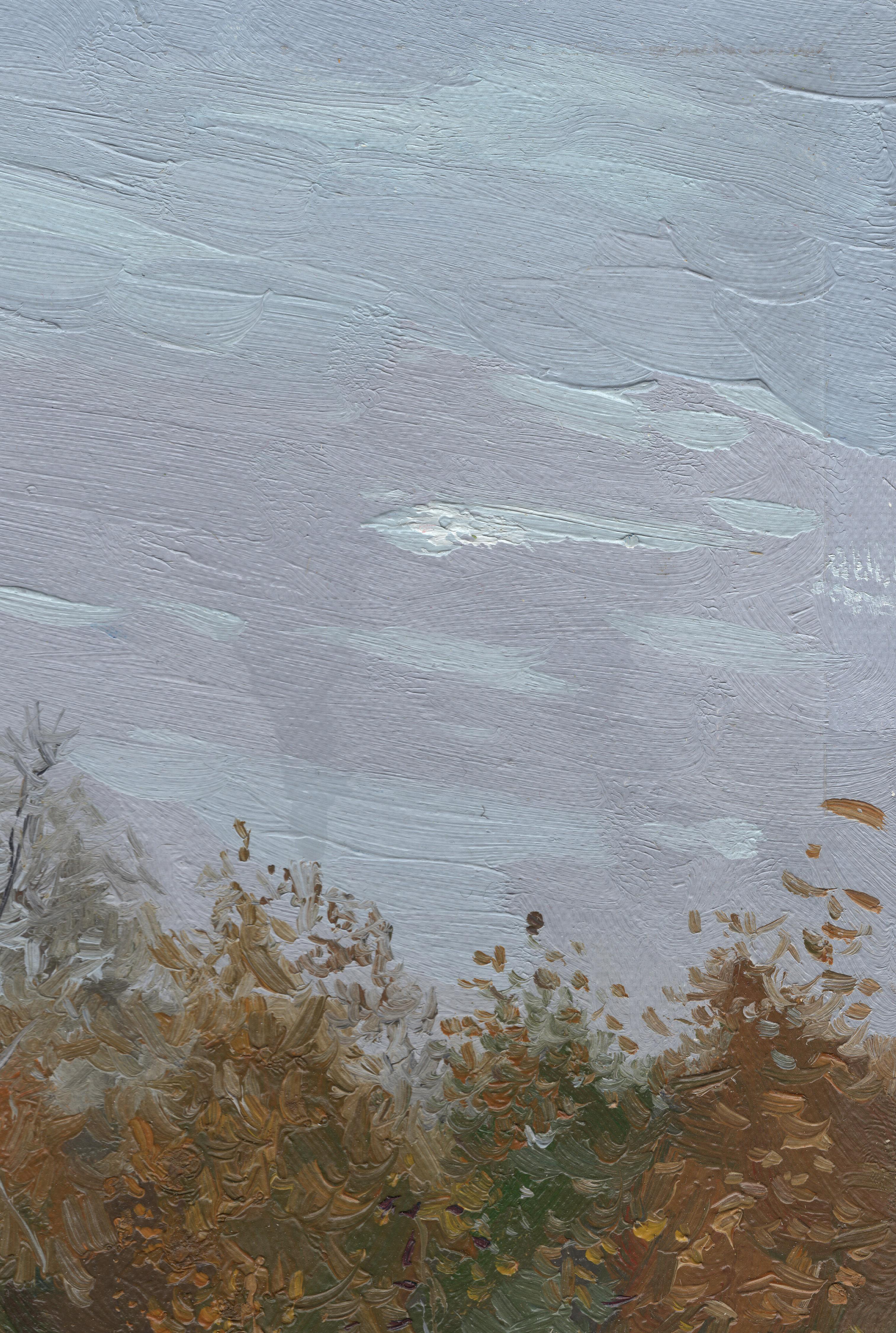 Giornata d'autunno. Opaliha - Painting Impressionismo di Simon Kozhin