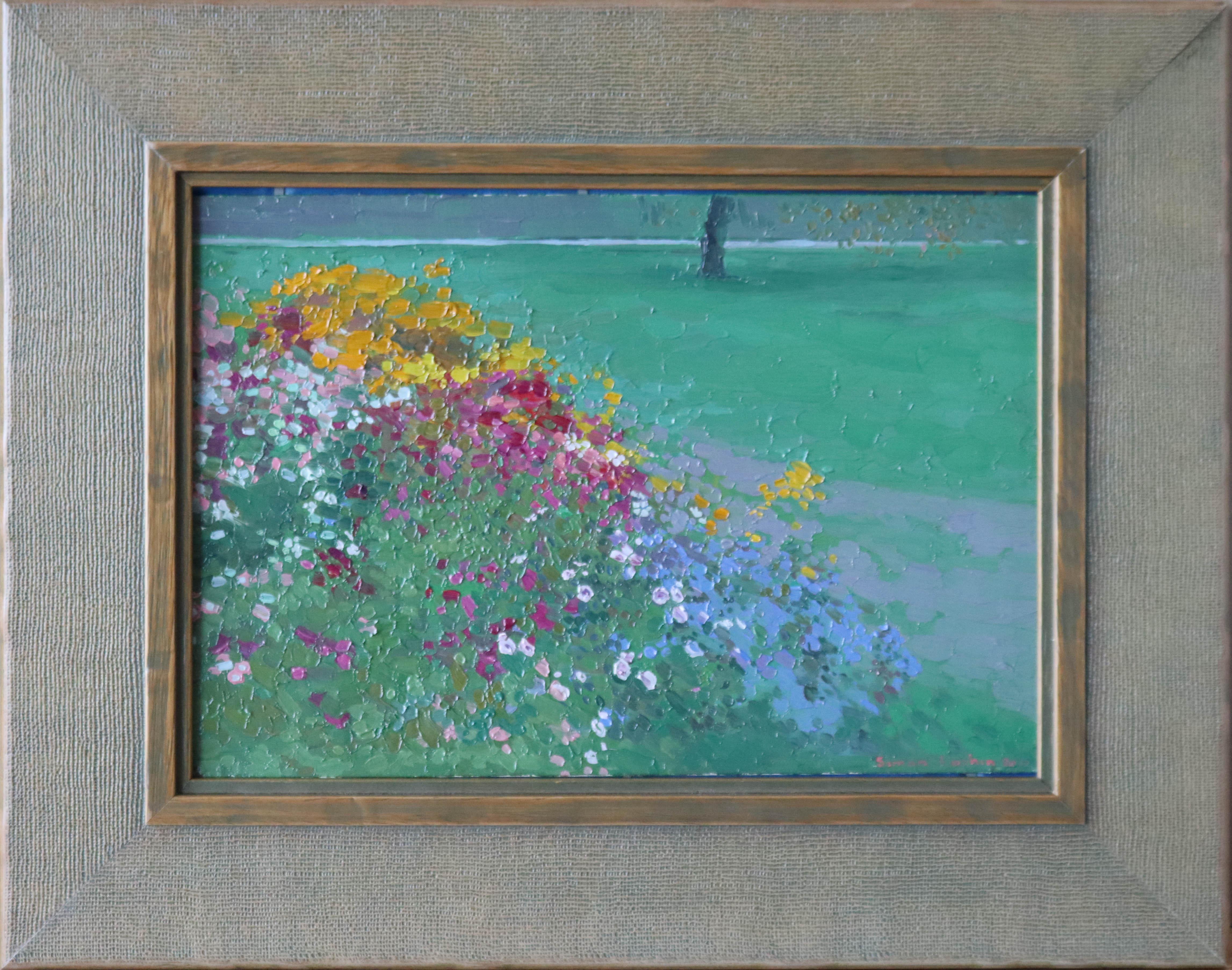 Fiori d'autunno - Painting di Simon Kozhin