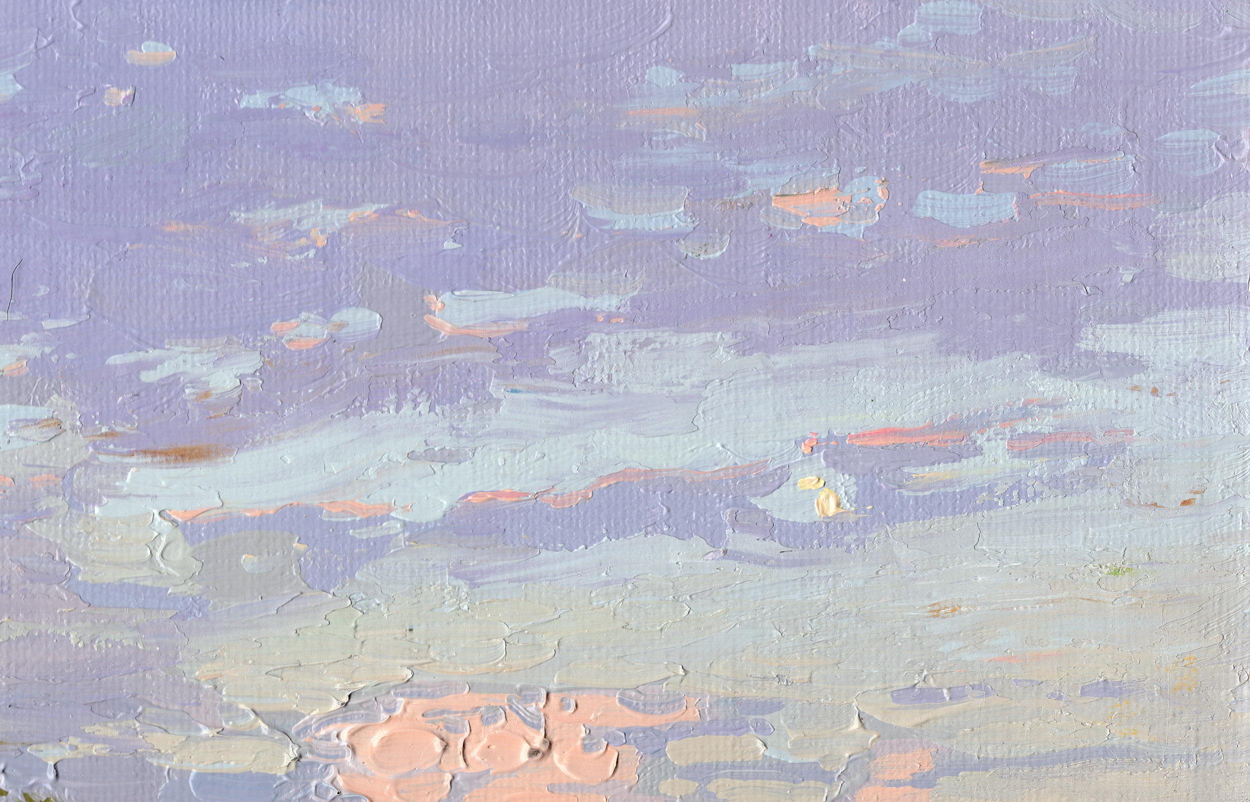Bosque otoñal. Octubre - Painting Impresionista de Simon Kozhin