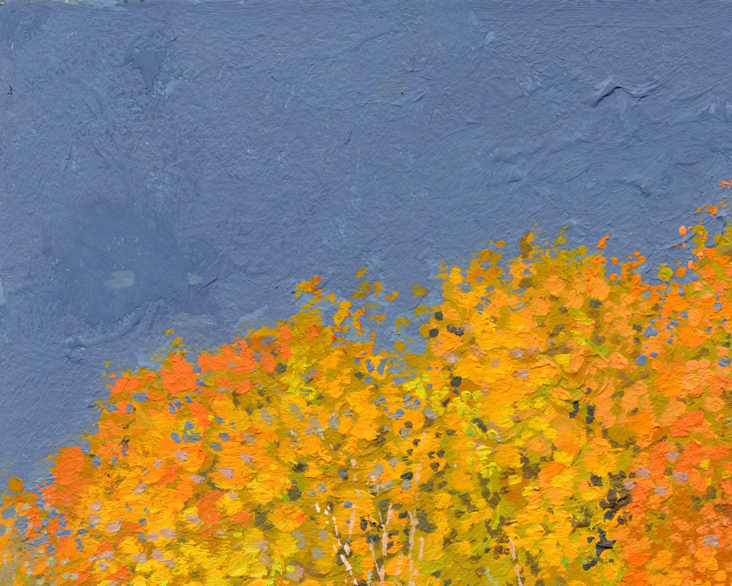 Herbstblätter – Painting von Simon Kozhin