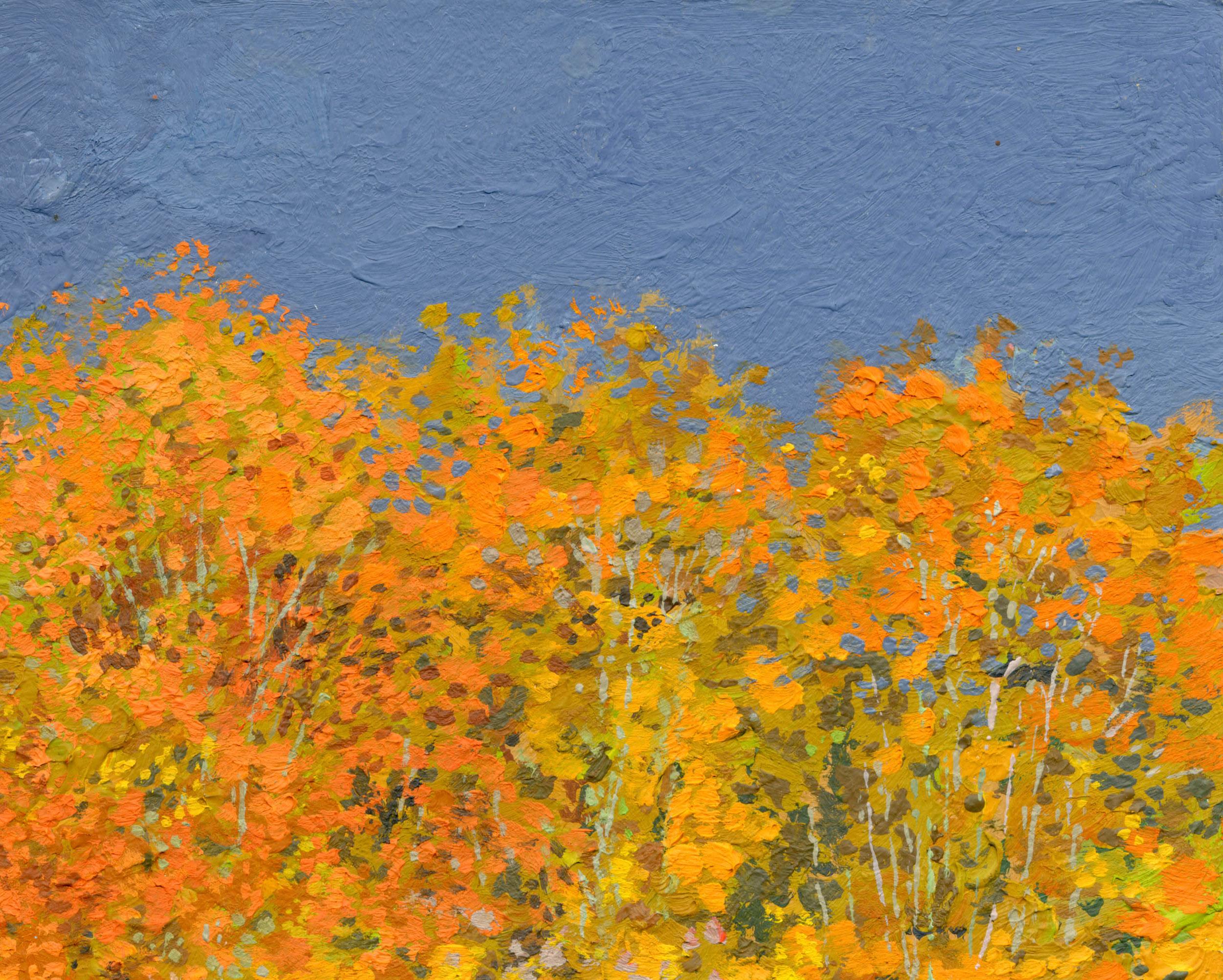 Herbstblätter (Impressionismus), Painting, von Simon Kozhin