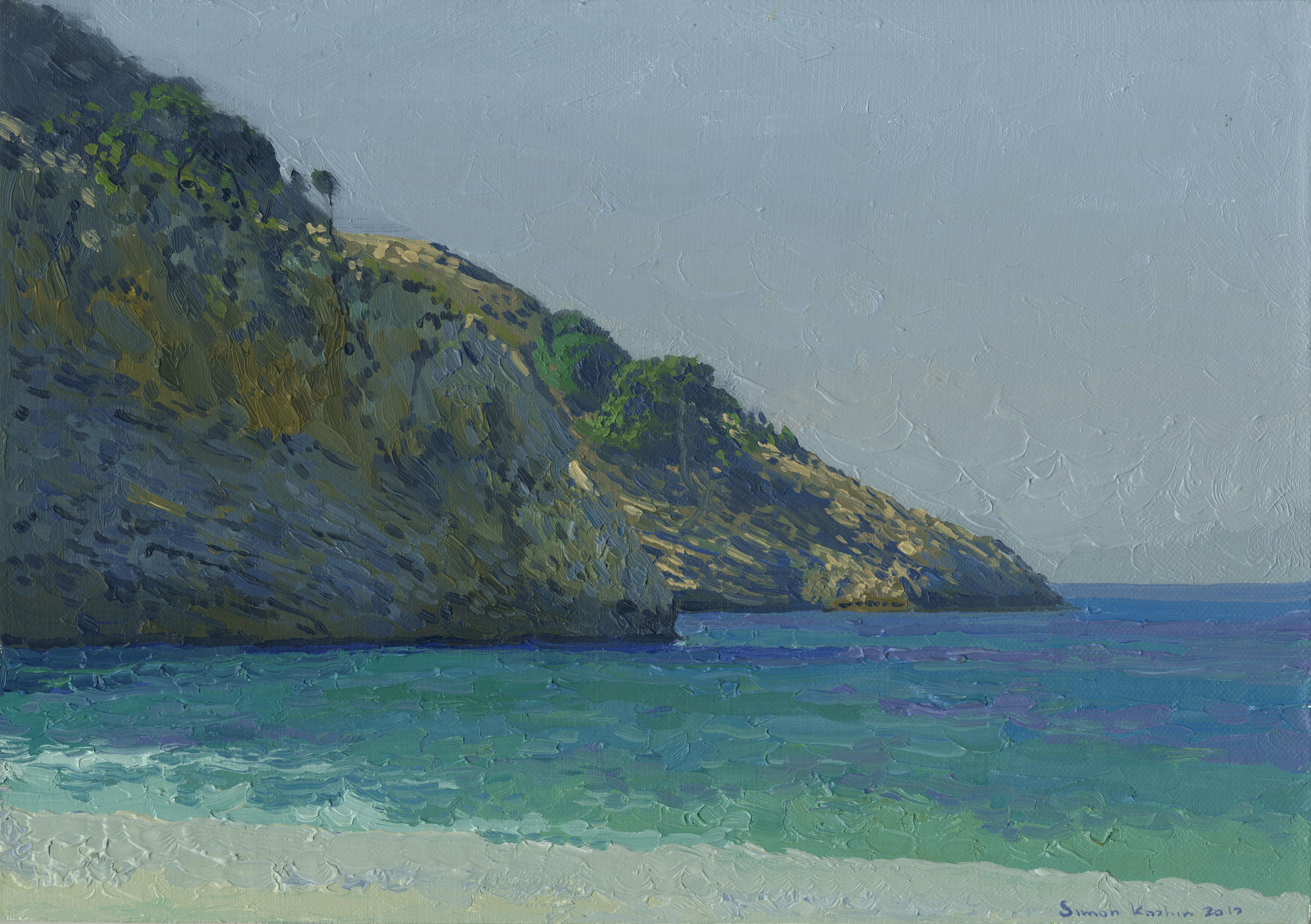 Simon Kozhin Landscape Painting - Azure sea. Oludeniz