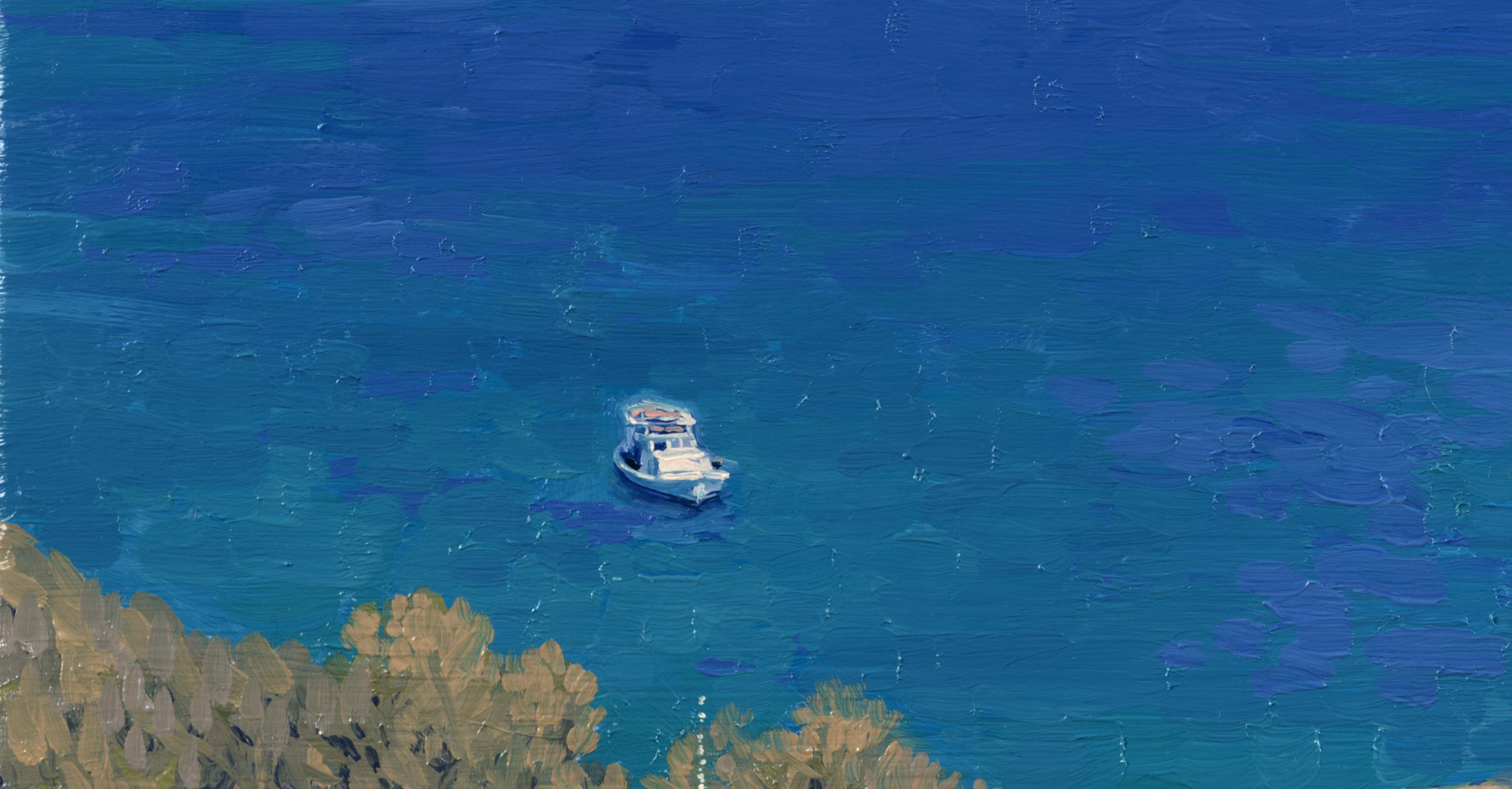 Barbaros-Bucht – Painting von Simon Kozhin