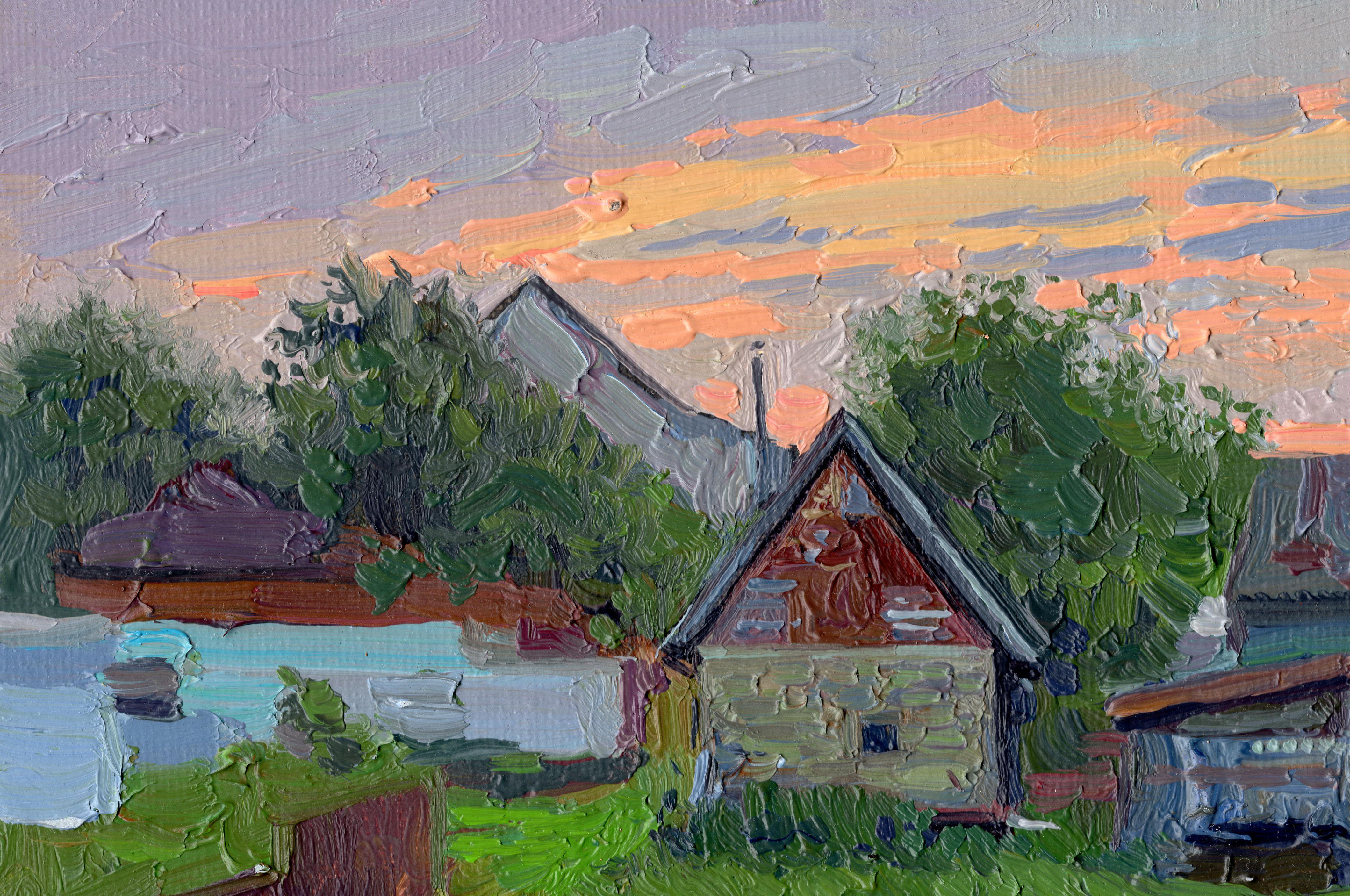 Día del baño - Painting de Simon Kozhin