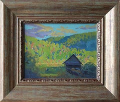 Casa de baños cerca del río Chusovaya. Kyn