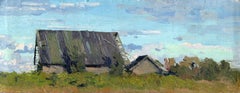 Bathhouses, Impressionist painting, 2000