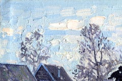 Baths in February in the village of Semyonovskoye