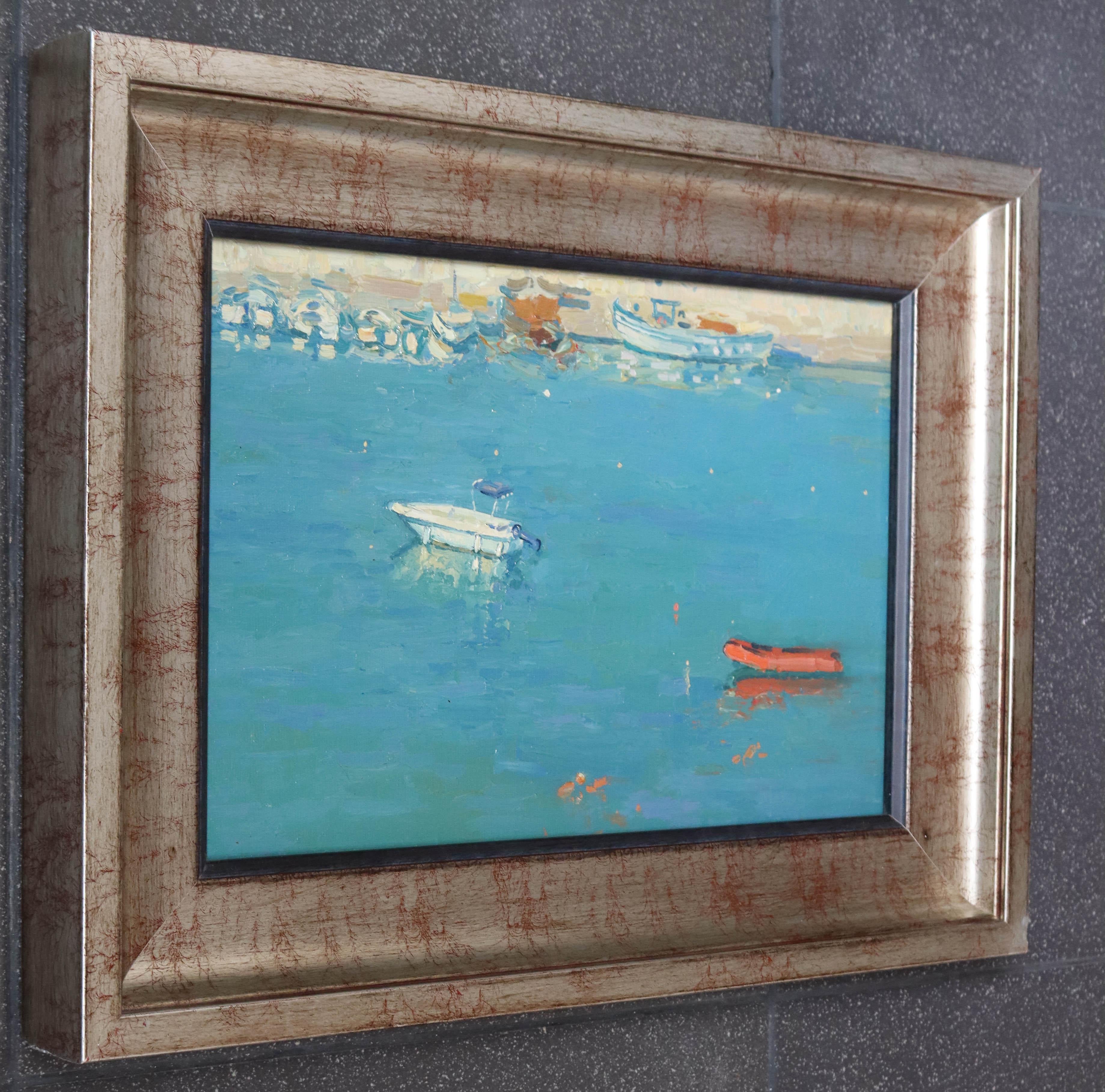 Boats at sea. Bali. Crete. Greece For Sale 5