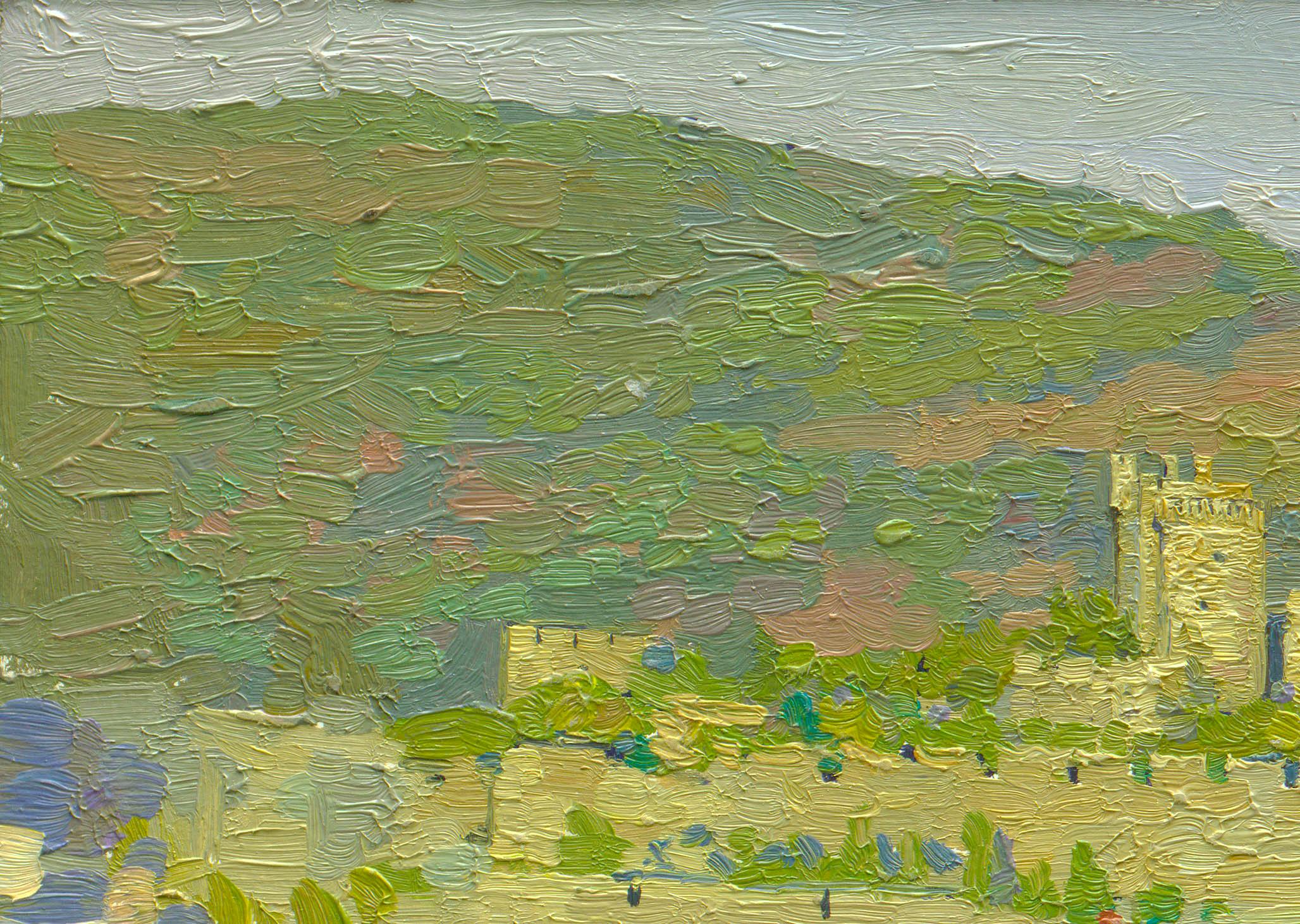 Castello di Bodrum - Painting di Simon Kozhin