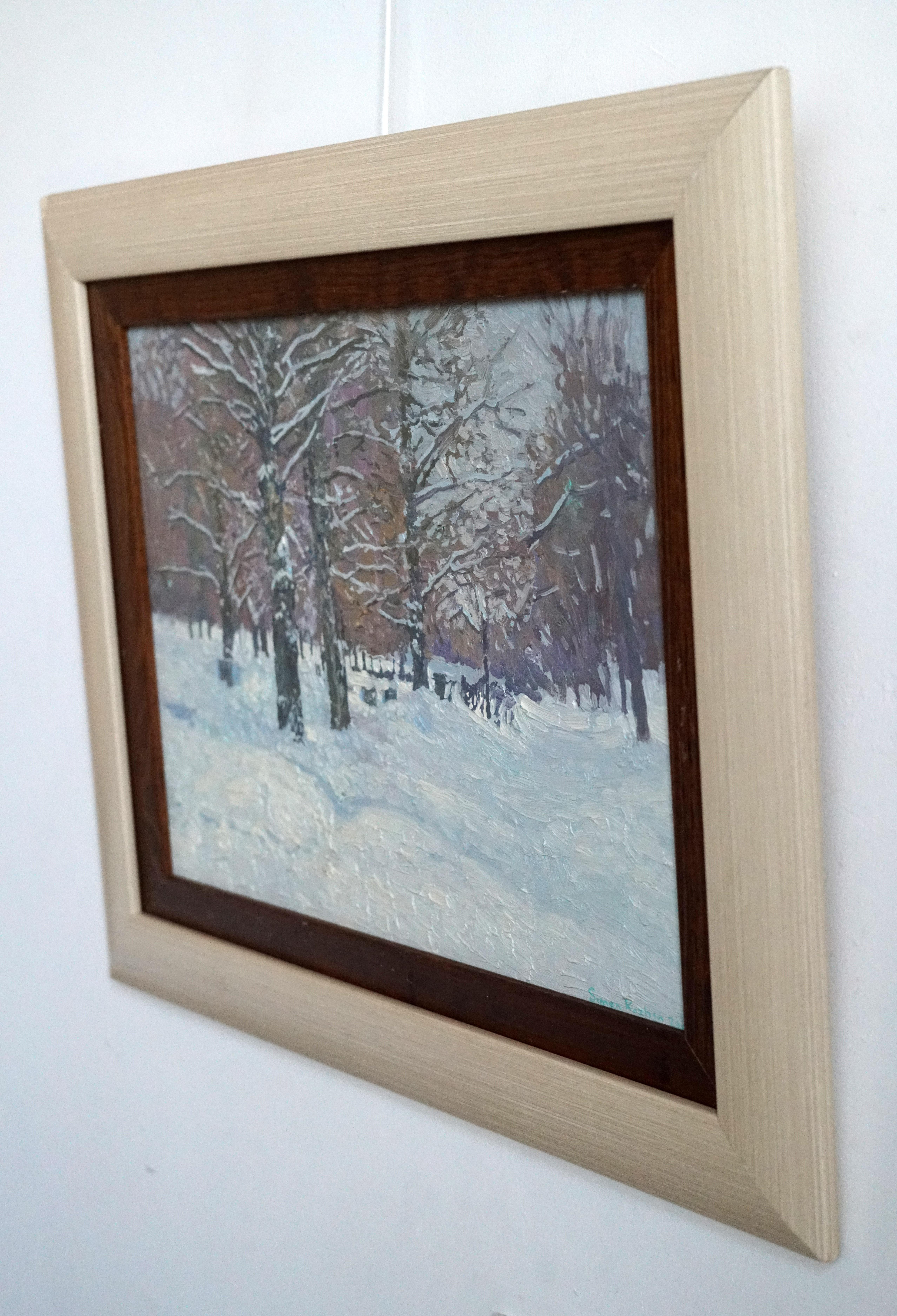 Boulevard im Winter. Alt-Maryino im Angebot 2