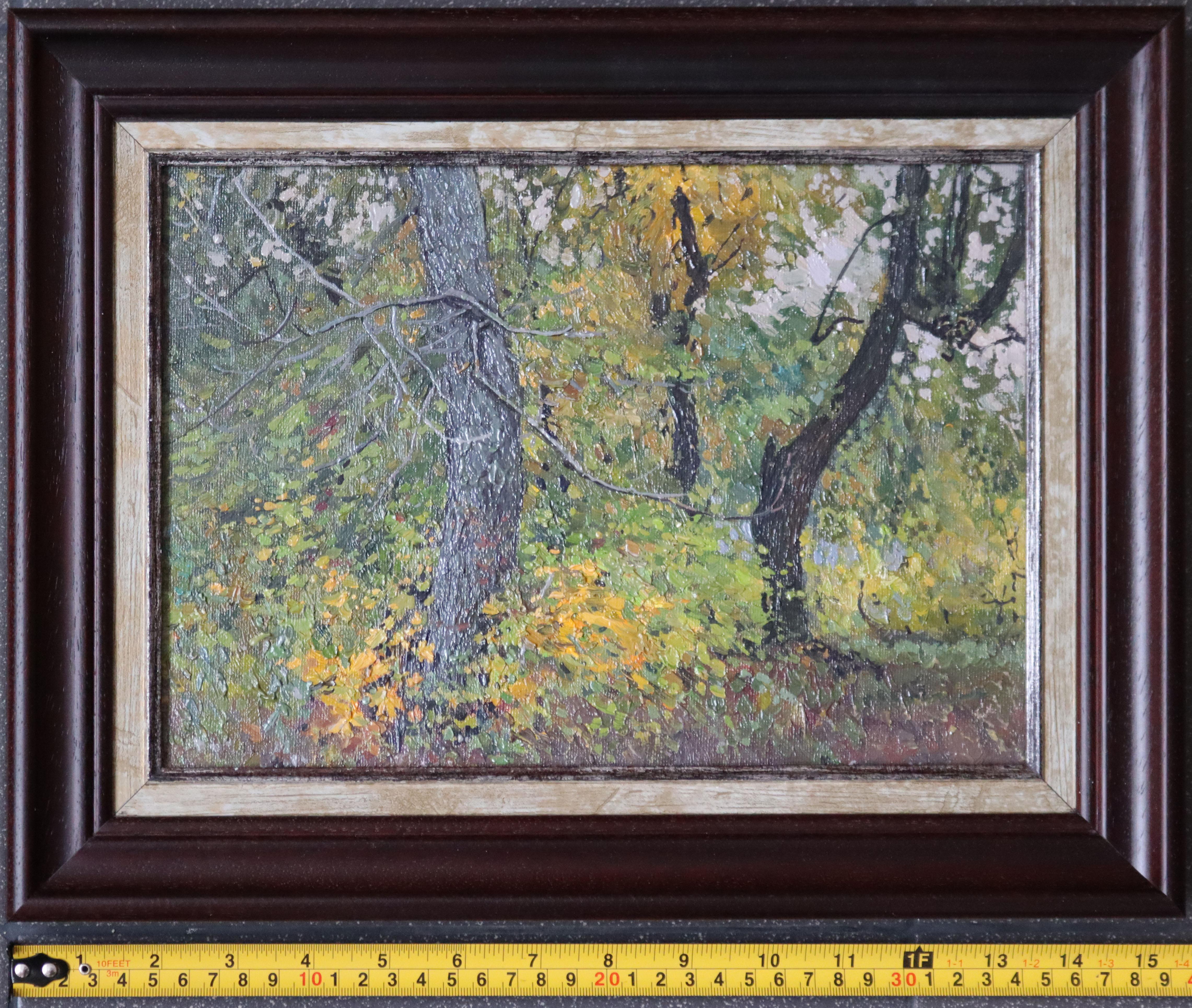 Kastanienbaum im Herbst. Zarizyno im Angebot 6