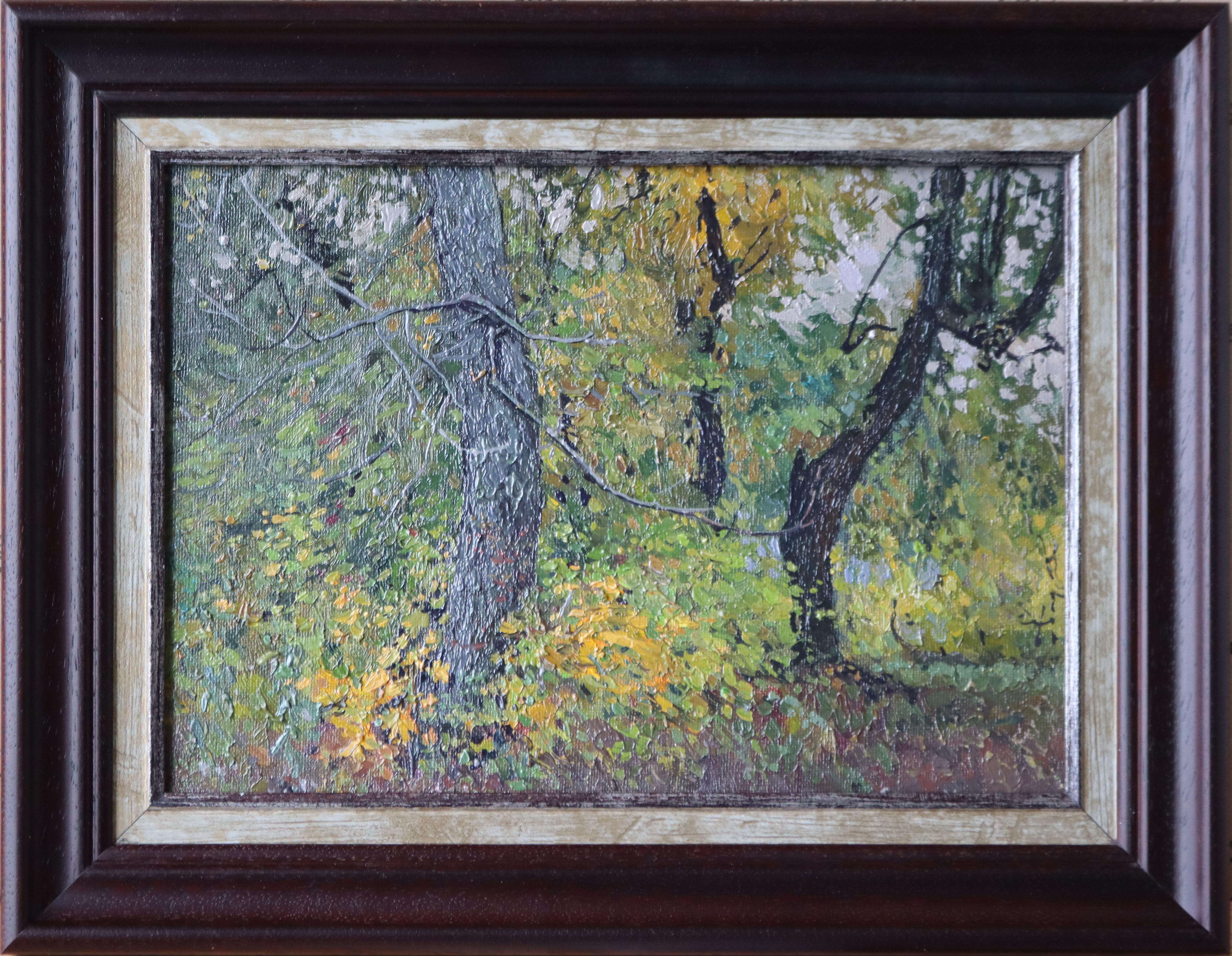 Kastanienbaum im Herbst. Zarizyno im Angebot 1