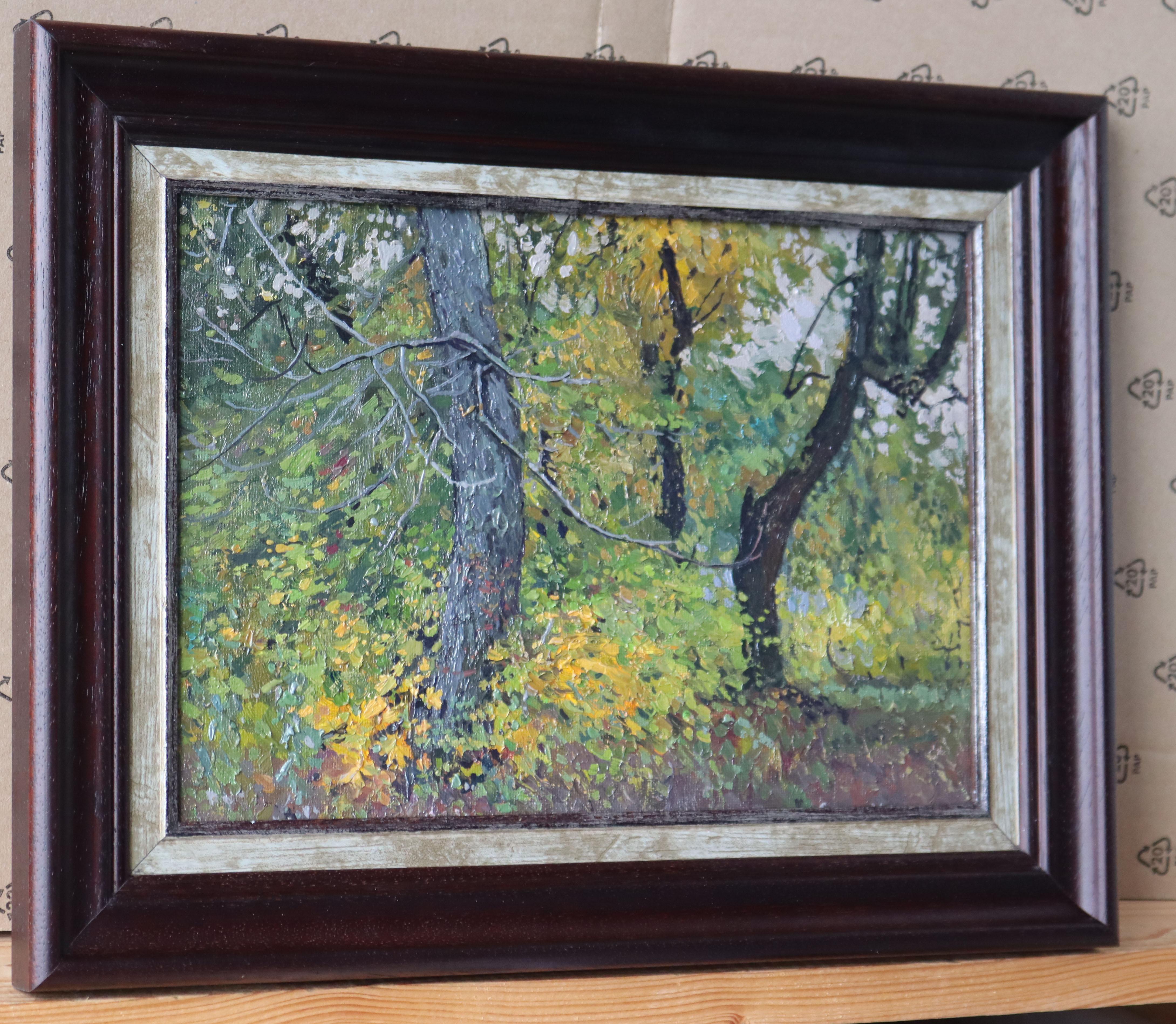 Kastanienbaum im Herbst. Zarizyno im Angebot 2