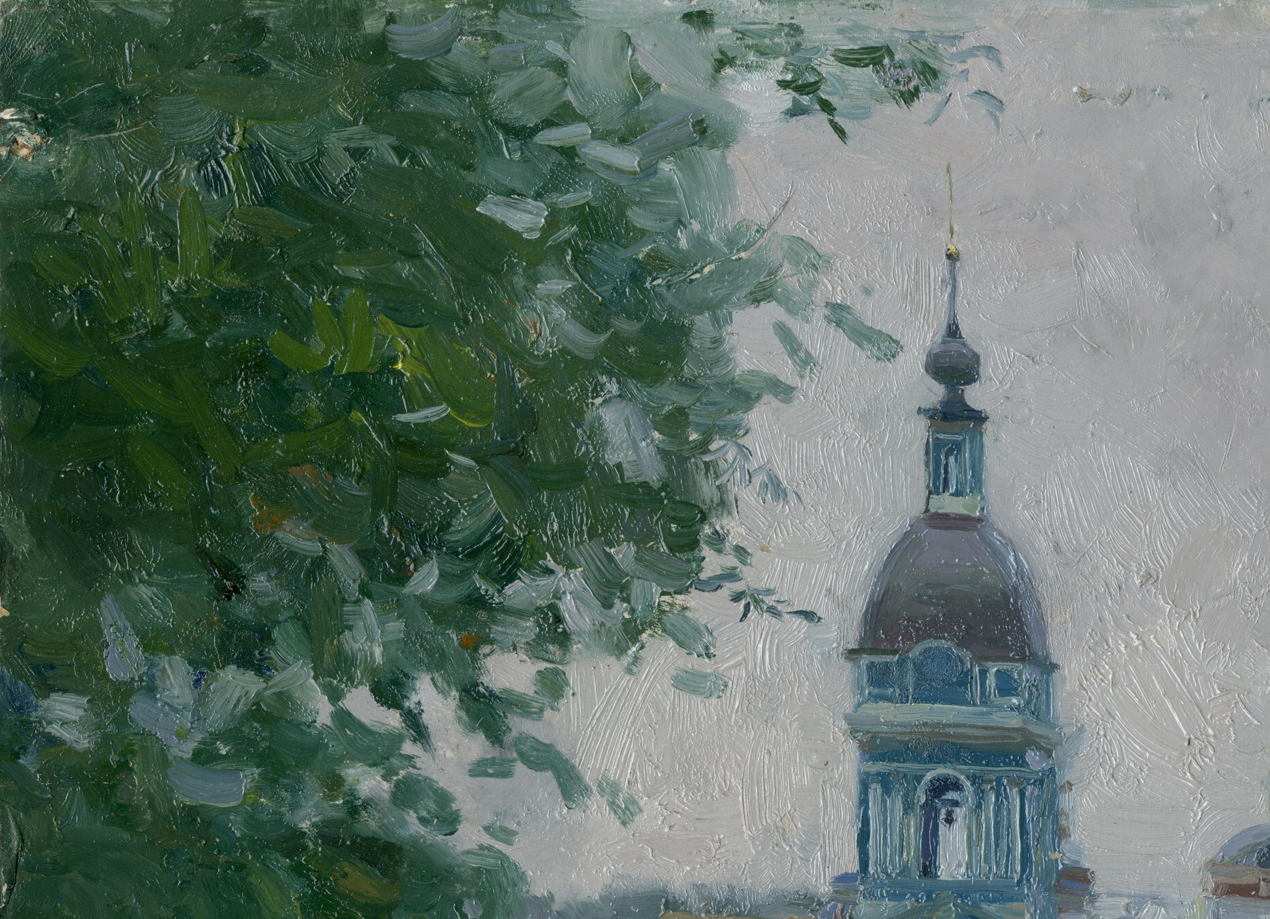 Kirche der Dreifaltigkeit in Serebryaniki im Angebot 7