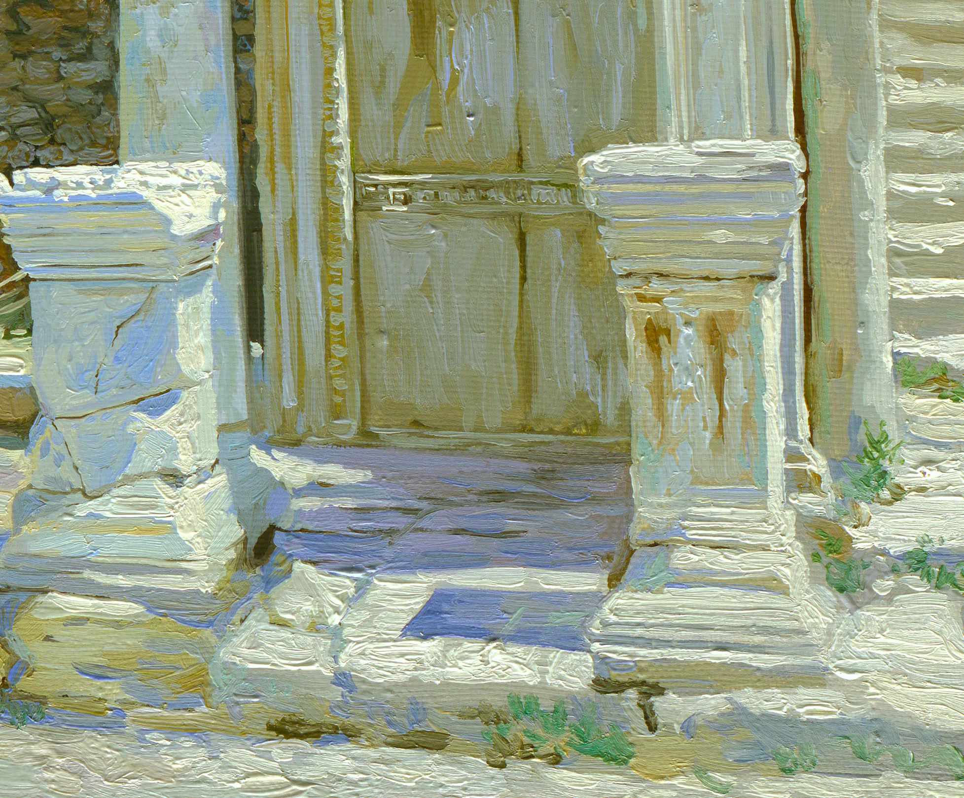 The beauty of antiquity, its architecture, proportions, ornaments, materials and technologies fascinated me even during my studies. Once in the travaling, I was fascinated by the preserved architectural heritage. The play of light in the noon sun, a