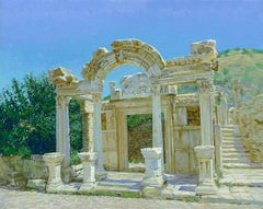Ephesus. Ruins. Temple of Hadrian