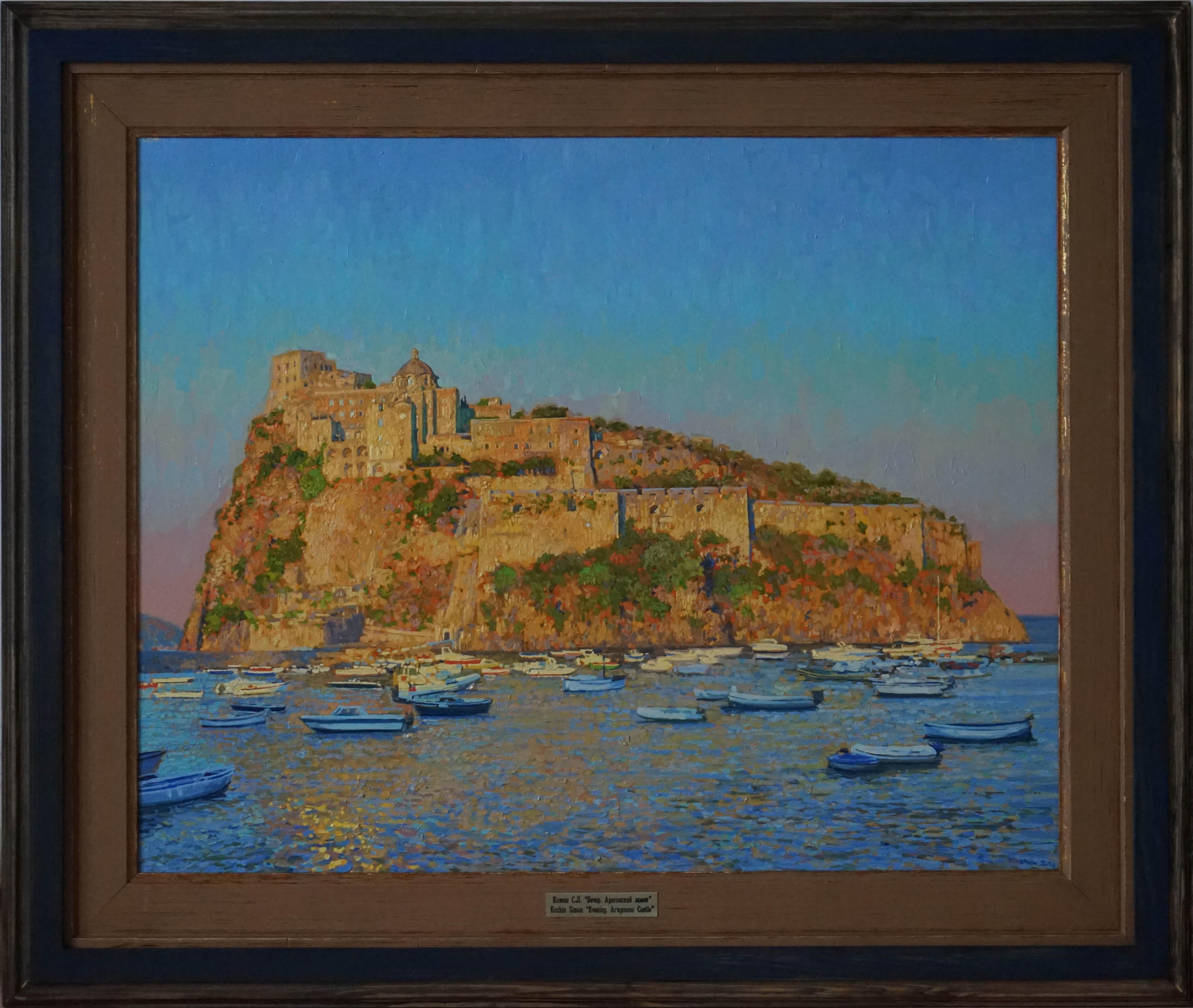 Evening. Aragon castle. Ischia. Italy For Sale 3