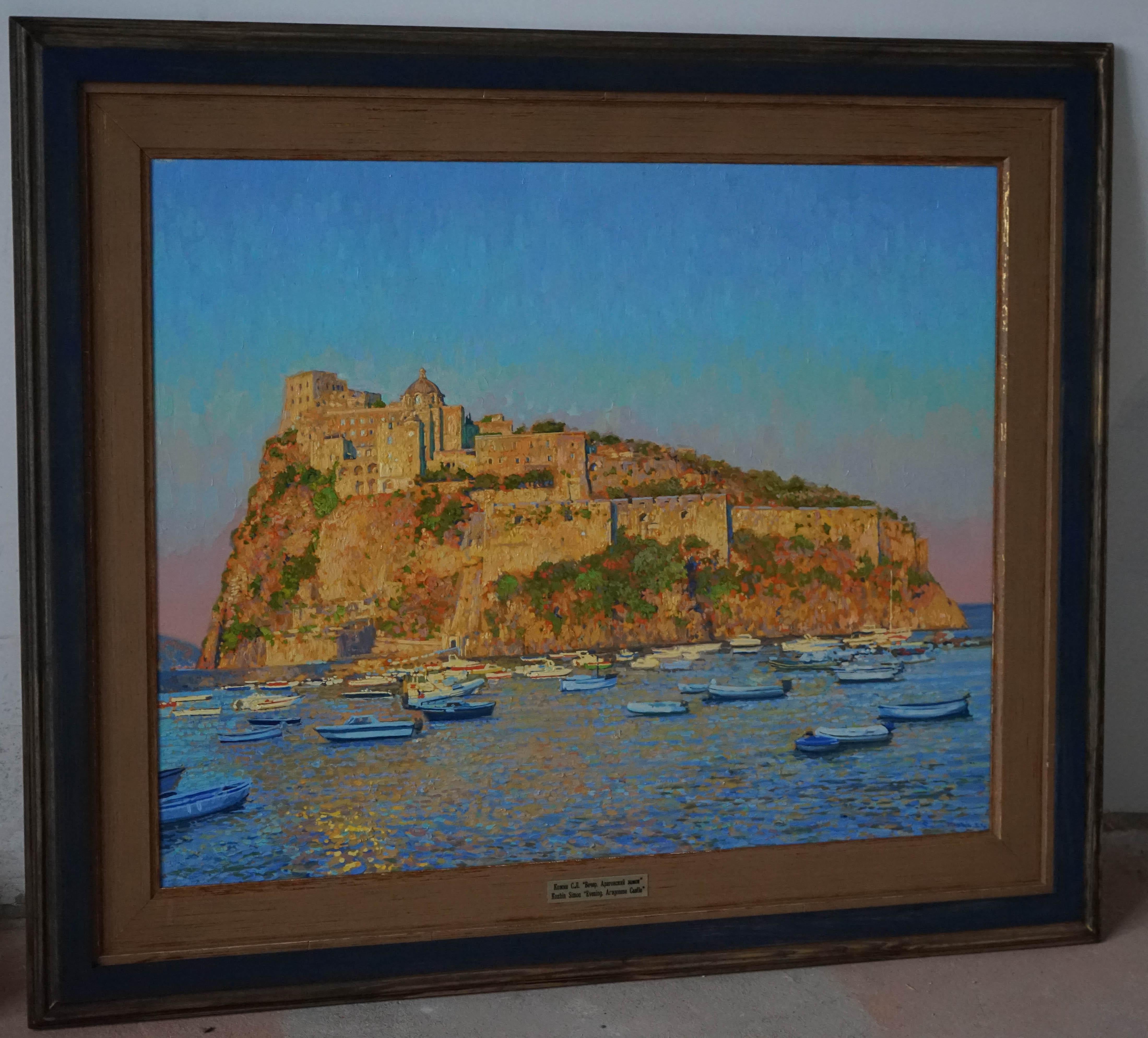 Evening. Aragon castle. Ischia. Italy For Sale 4