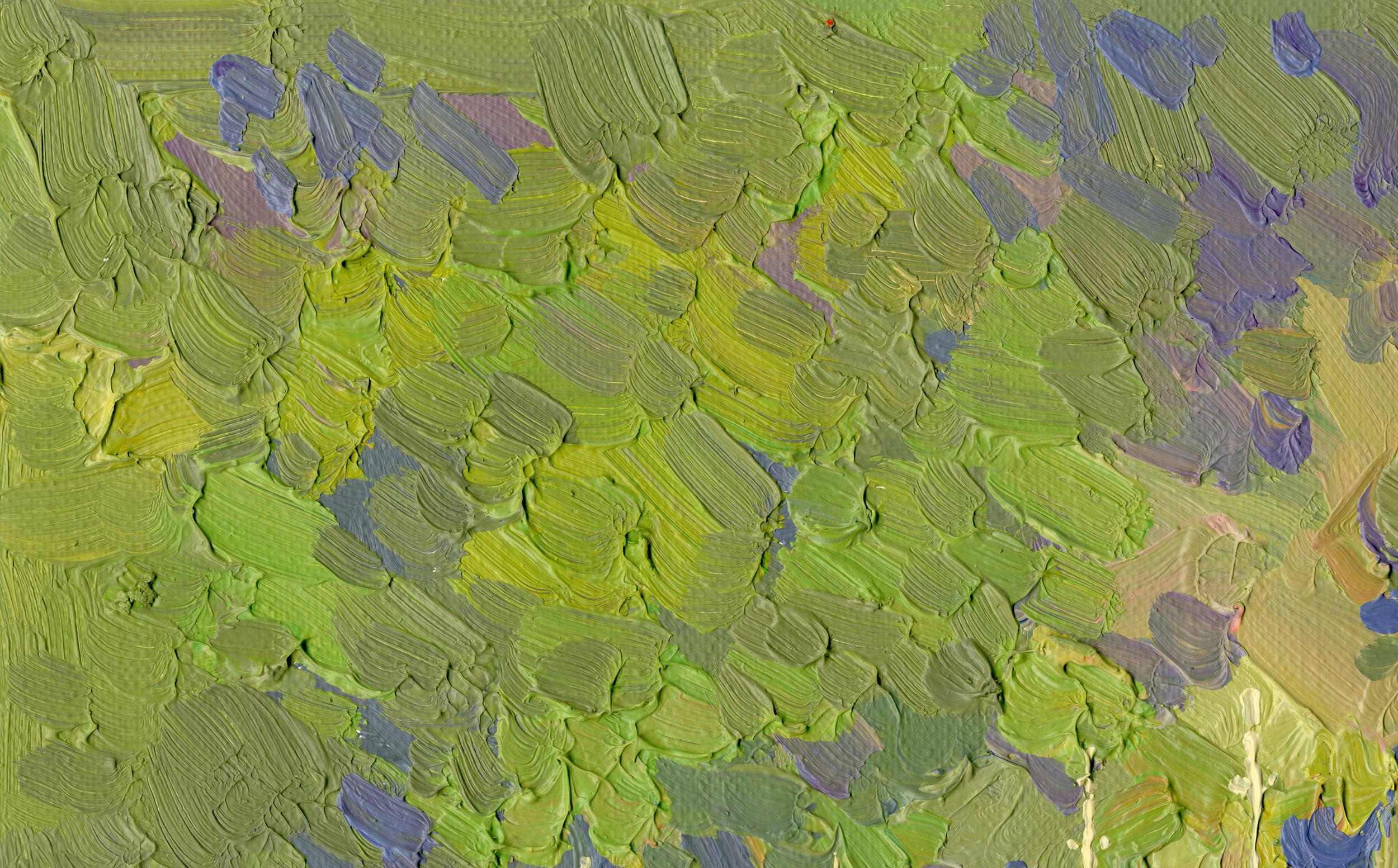 Abendlicht – Painting von Simon Kozhin