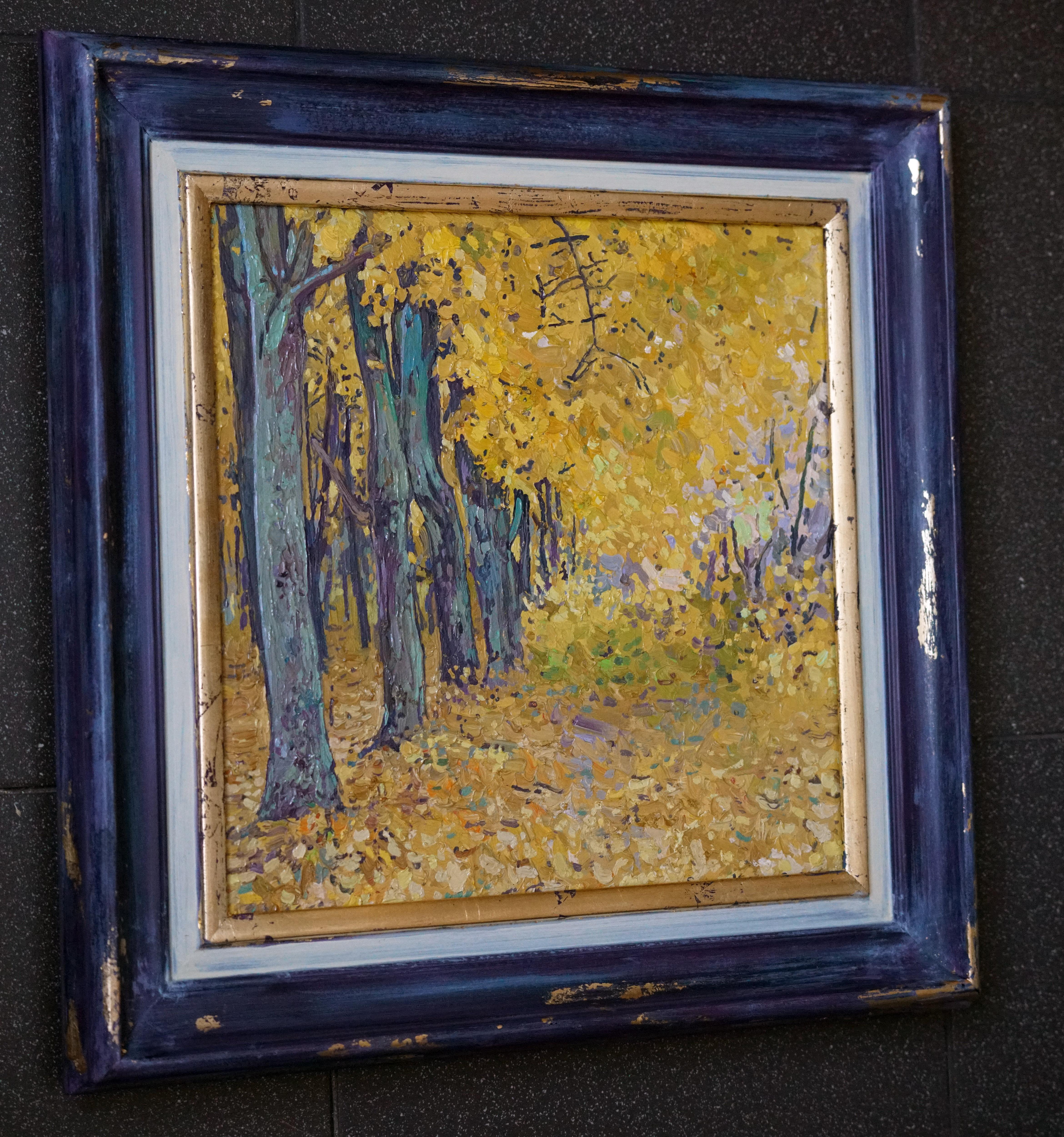 Golden maples in the park For Sale 3