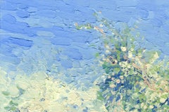 Impressionistic Apple blossom. Kolomenskoye Painting, Framed 20x30 cm, 2014