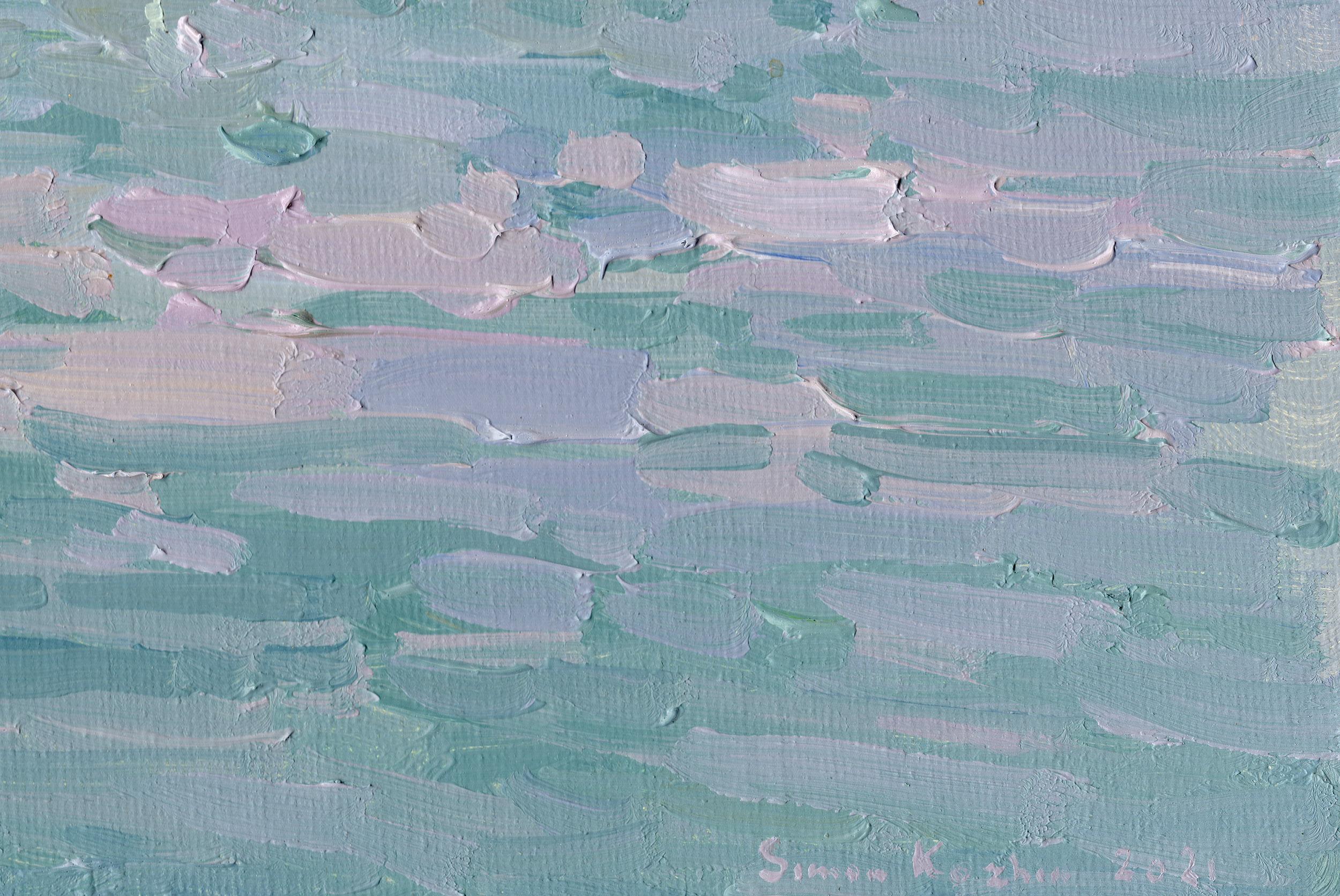 La nuit tombe sur le port de Bali en vente 10