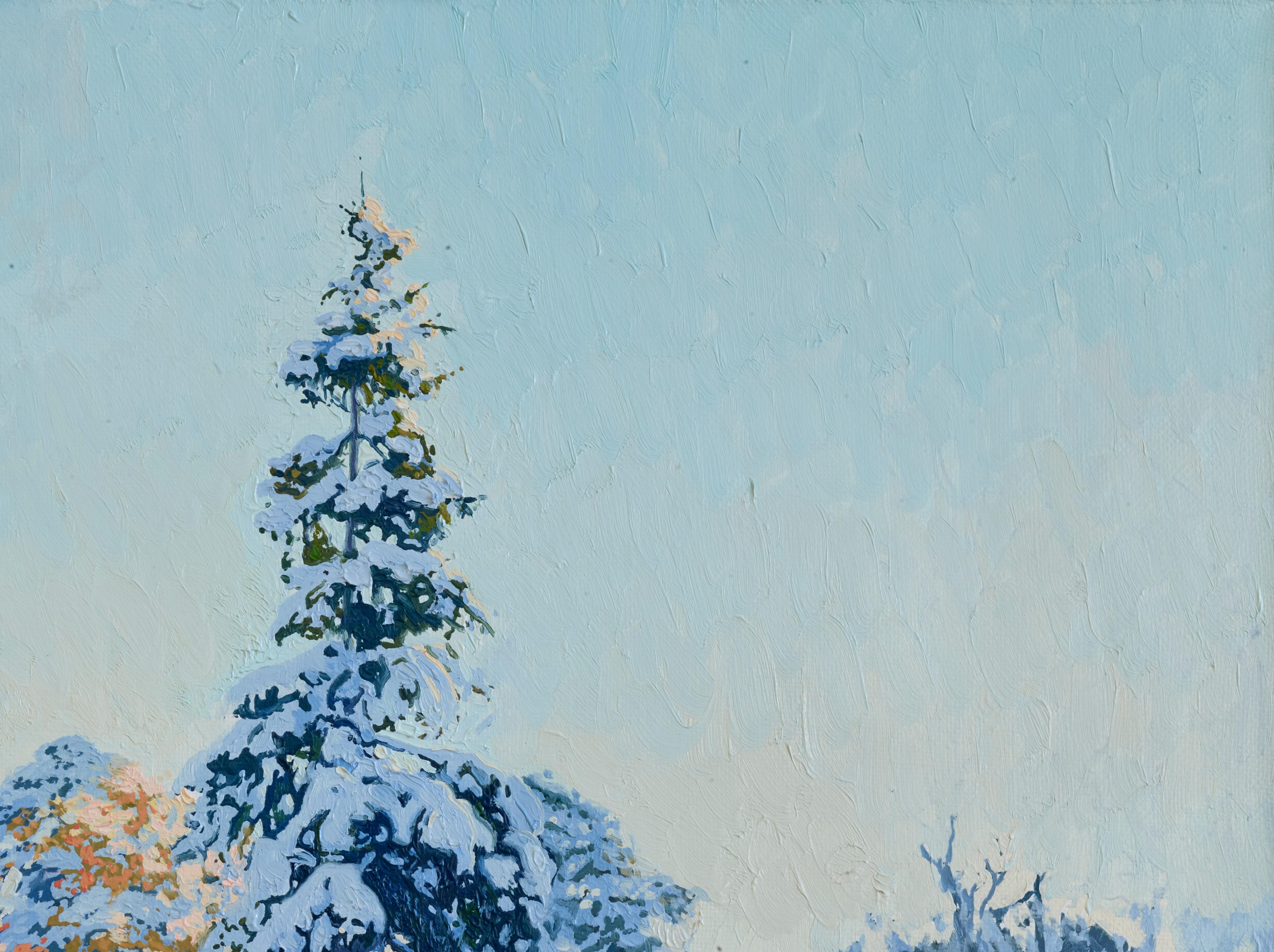 January - Impressionist Painting by Simon Kozhin