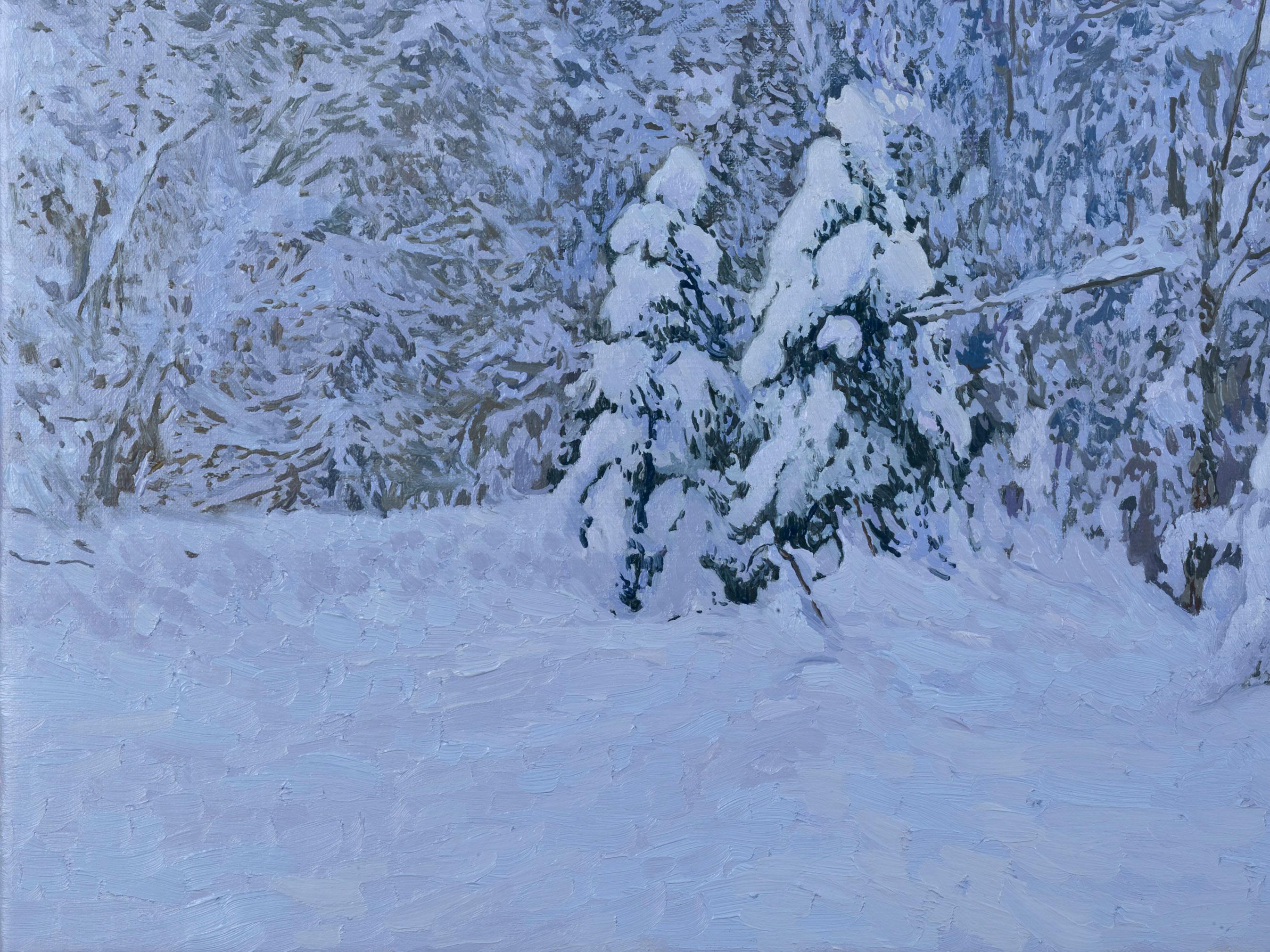 Enero - Painting Impresionista de Simon Kozhin