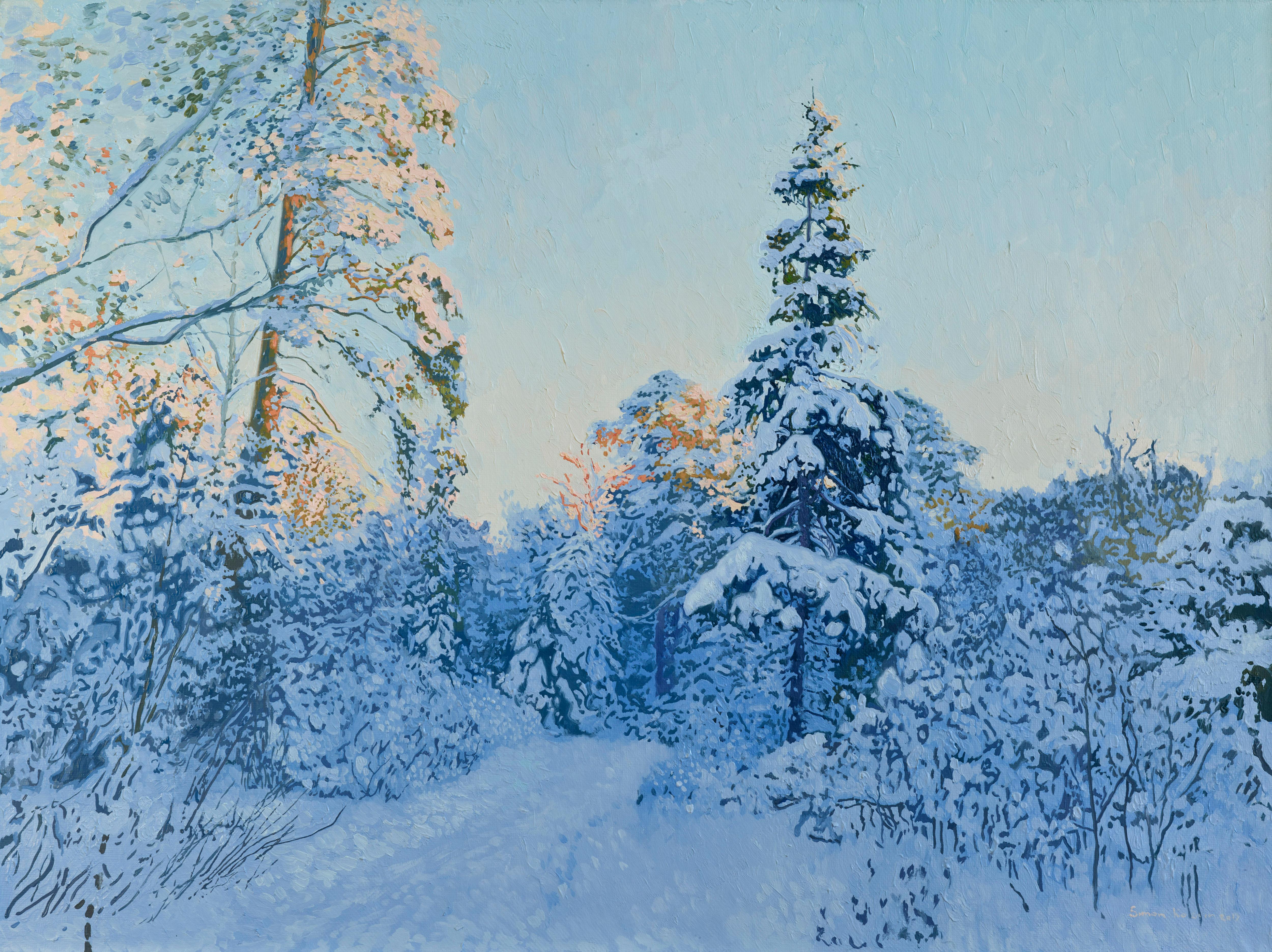 Simon Kozhin Landscape Painting - January