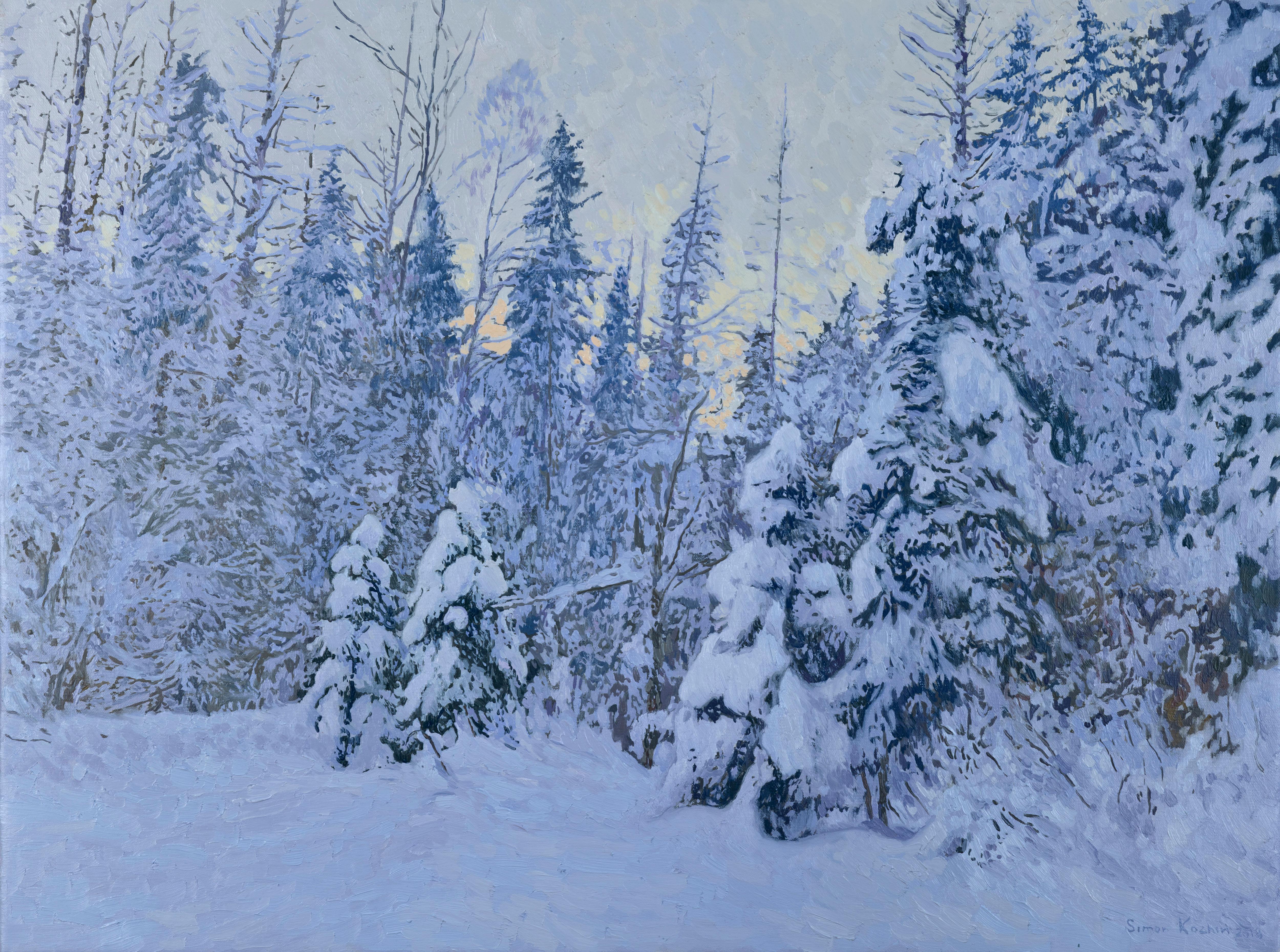 Landscape Painting de Simon Kozhin - Enero