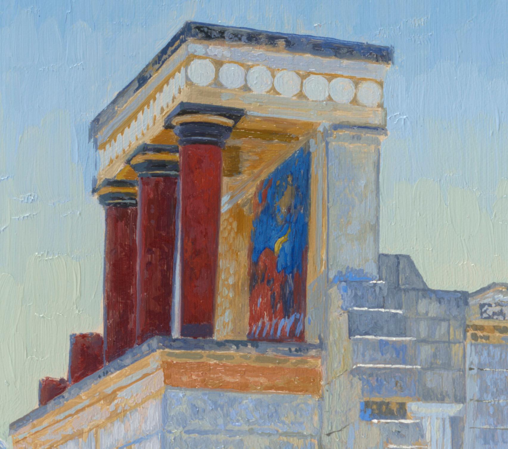 Cnosos. Creta - Painting de Simon Kozhin