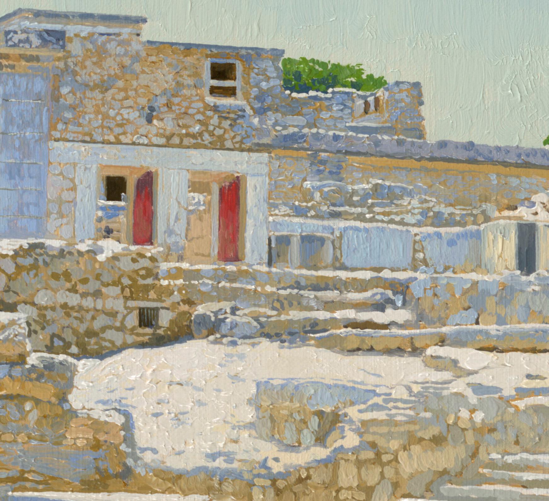 Cnosos. Creta - Painting Impresionista de Simon Kozhin