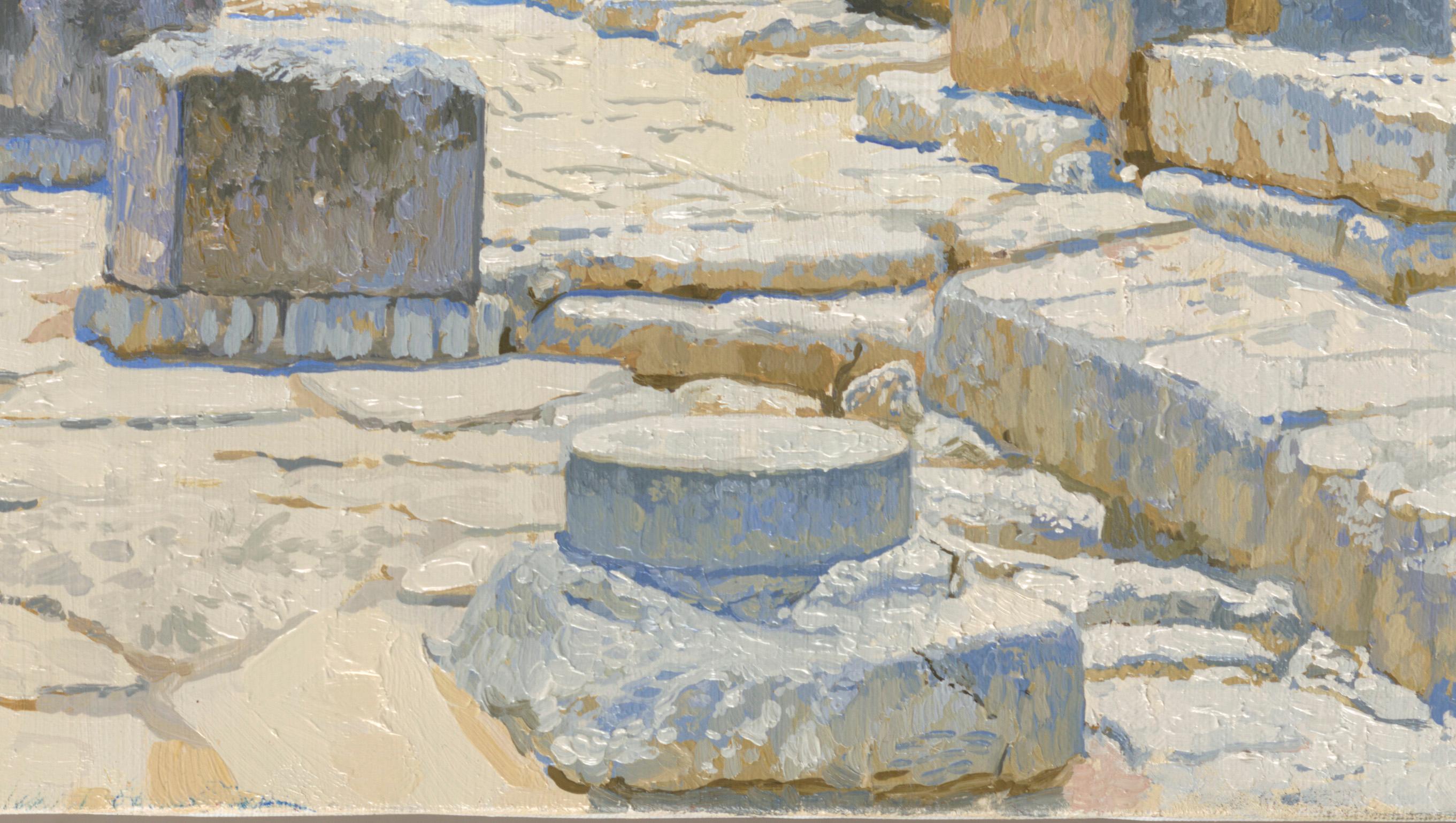 Sin exagerar, el legendario laberinto y las ruinas del palacio de Cnosos, en la isla griega de Creta, habitado por el Minotauro, que aún me resultaban familiares por la historia del arte, me parecían otra cosa. He en mi imaginación era diferente de