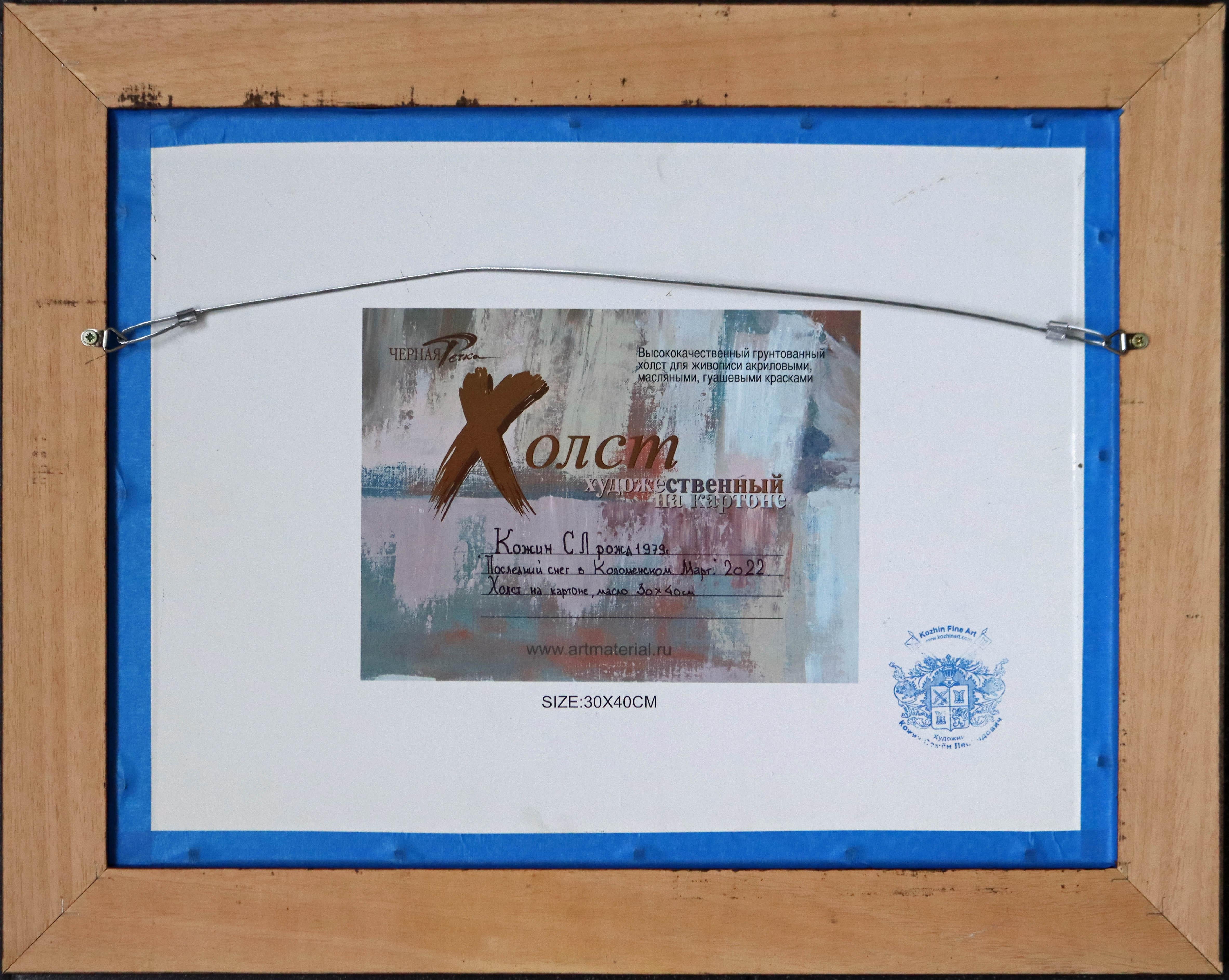 Última nevada en Kolomenskoye. Marzo en venta 5