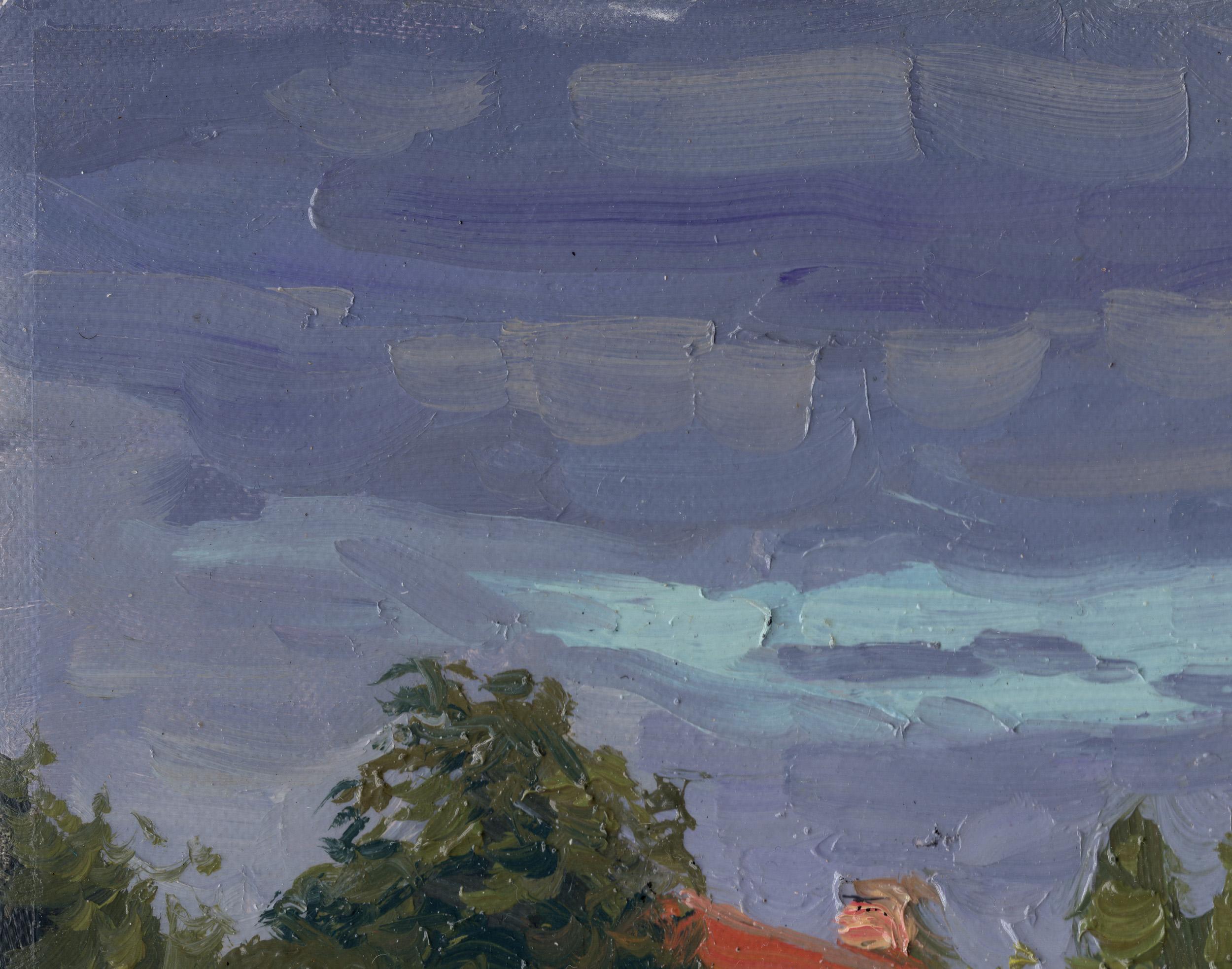 High Wycombe. Buckinghamshire - Painting by Simon Kozhin