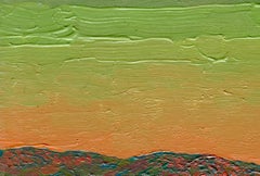 Malia por la mañana, Pintura impresionista, Óleo sobre lienzo. 10 x 15 cm. Enmarcado