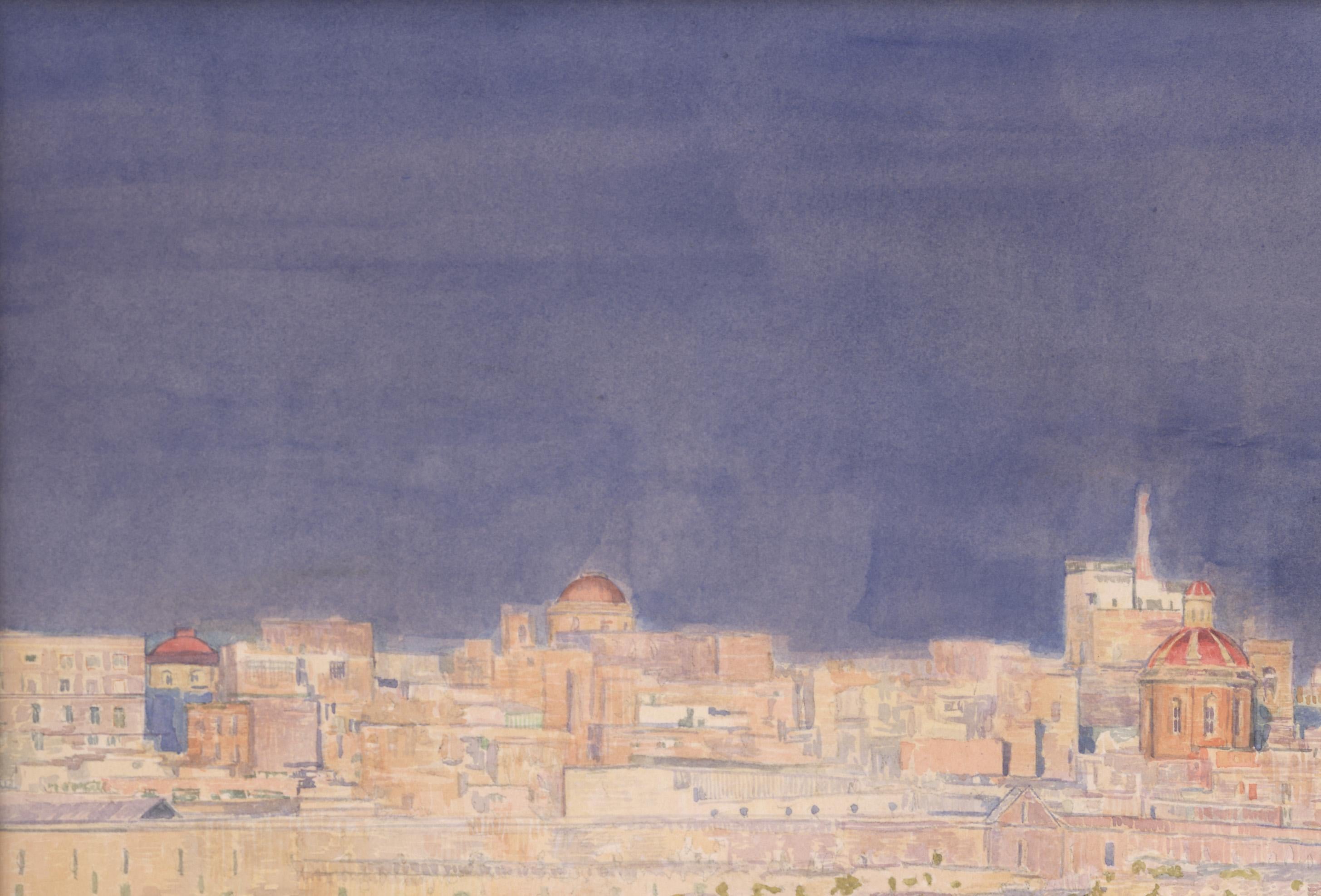 Malta. La Valeta - Painting de Simon Kozhin