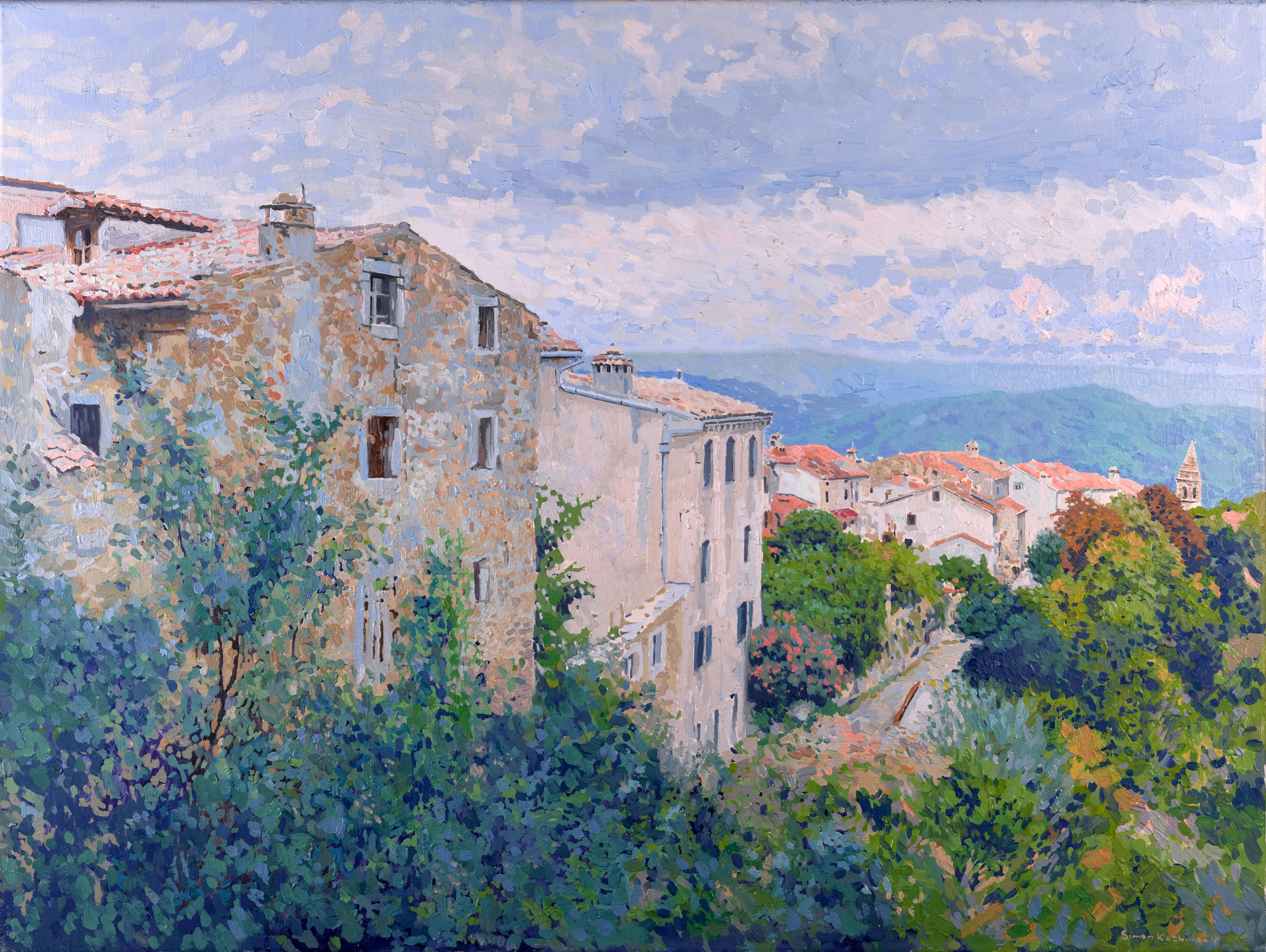 Simon Kozhin Landscape Painting - Motovun. Istra. Croatia