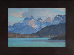 Berge. Patagonien. Chile. Torres del Paine von Simon Kozhin