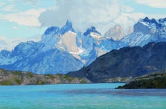Mountains. Patagonia. Chile. Torres del Paine