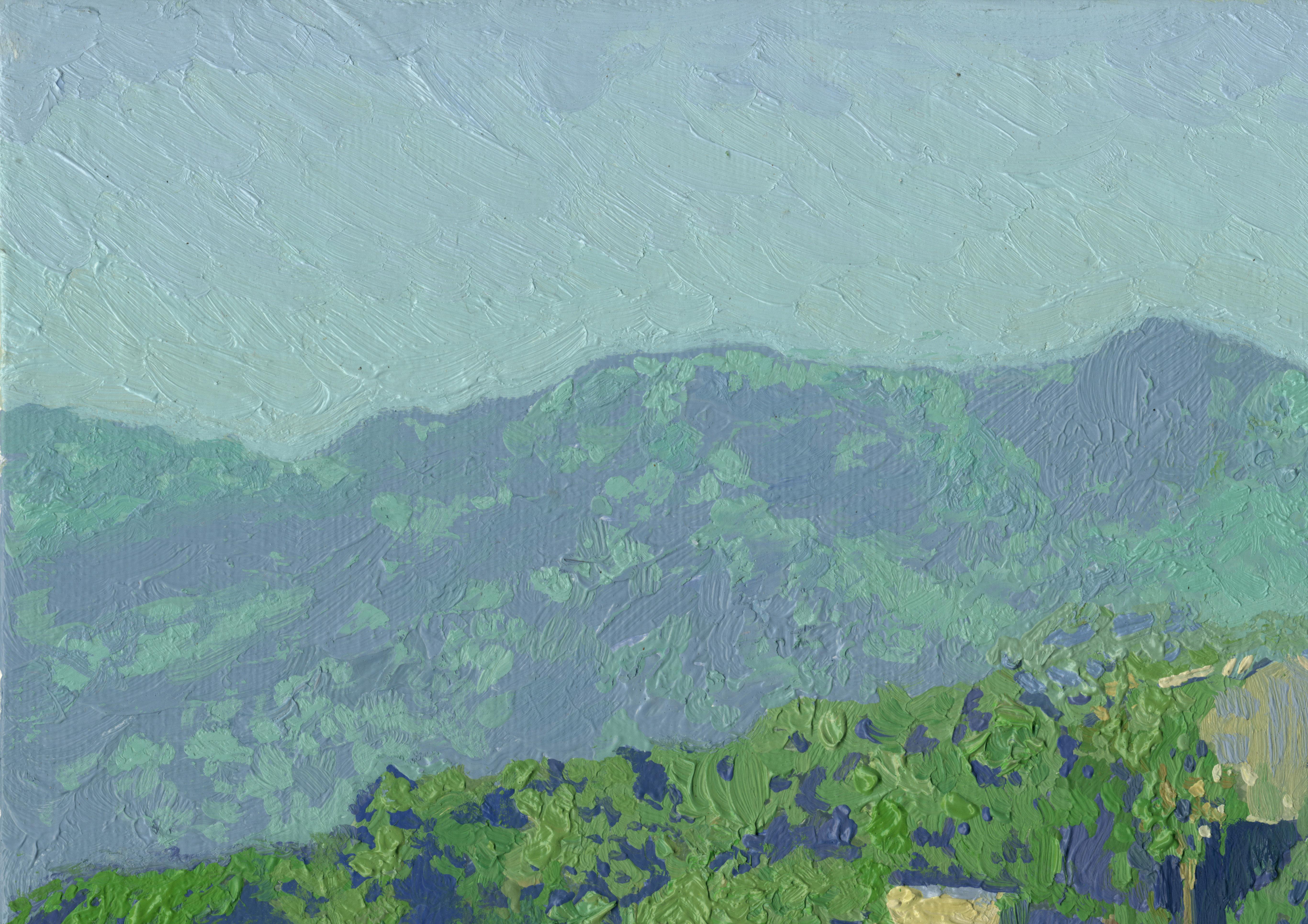 Moving Light. Turunc - Painting by Simon Kozhin