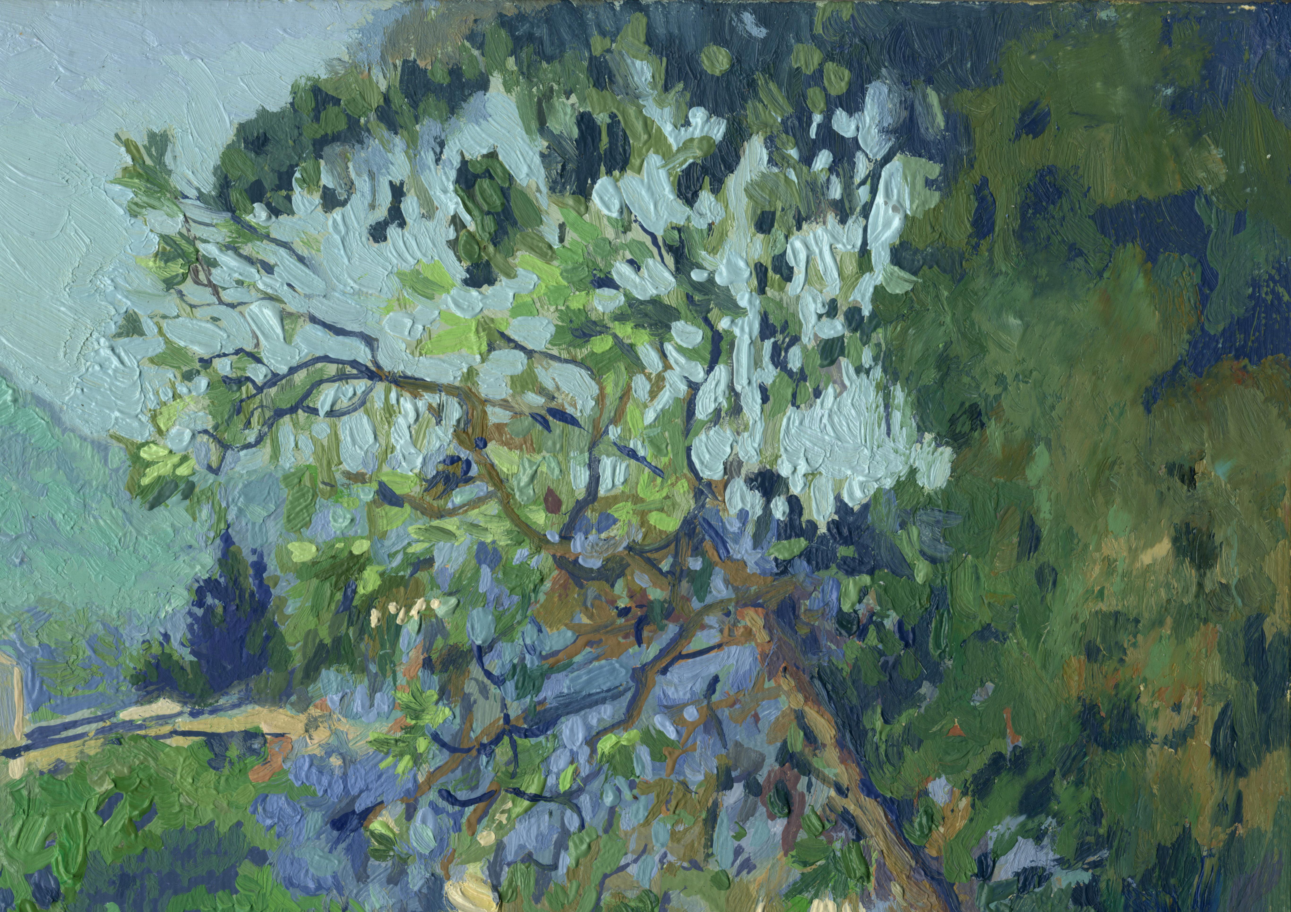 Moving Light. Turunc - Impressionist Painting by Simon Kozhin