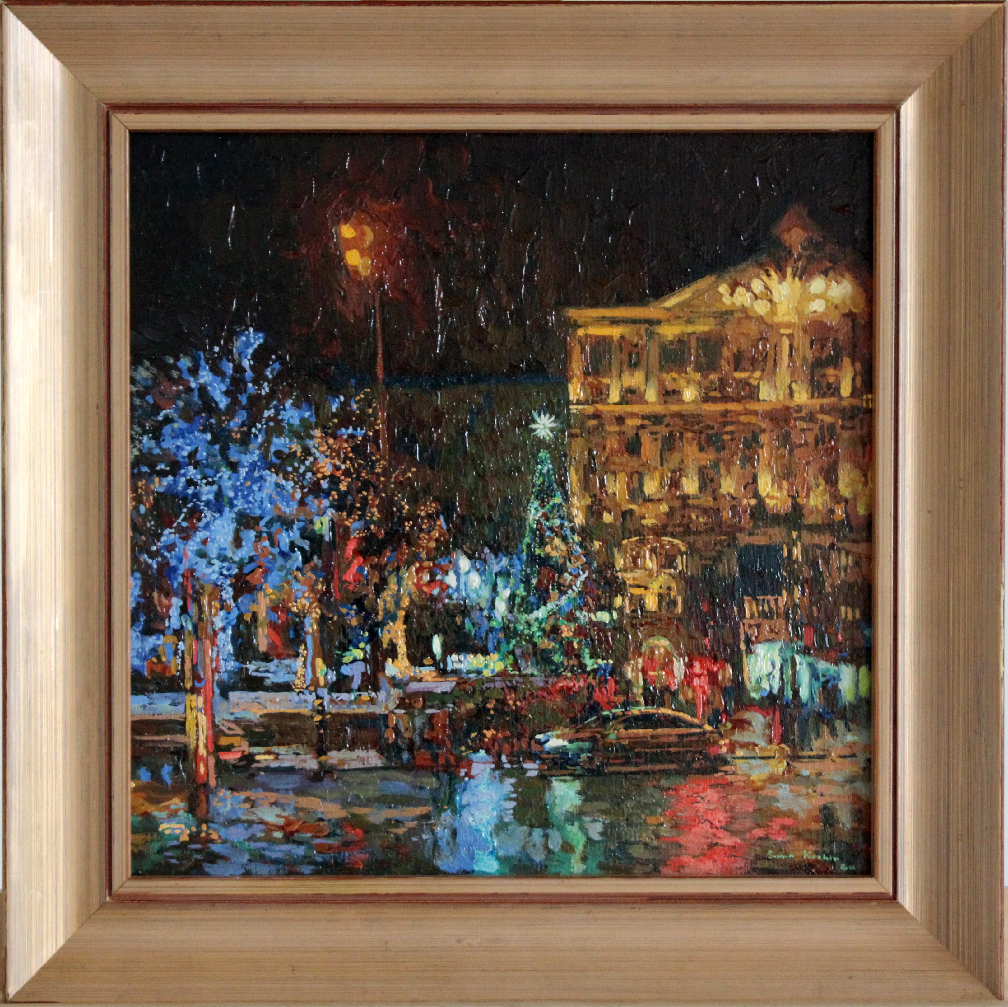 Neujahr. Puschkin-Platz im Angebot 1